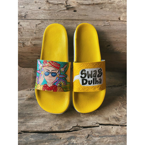 Swag Dulha Artwork Yellow Slides