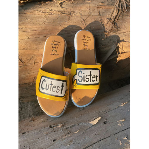 Cutest Sister Yellow Slides