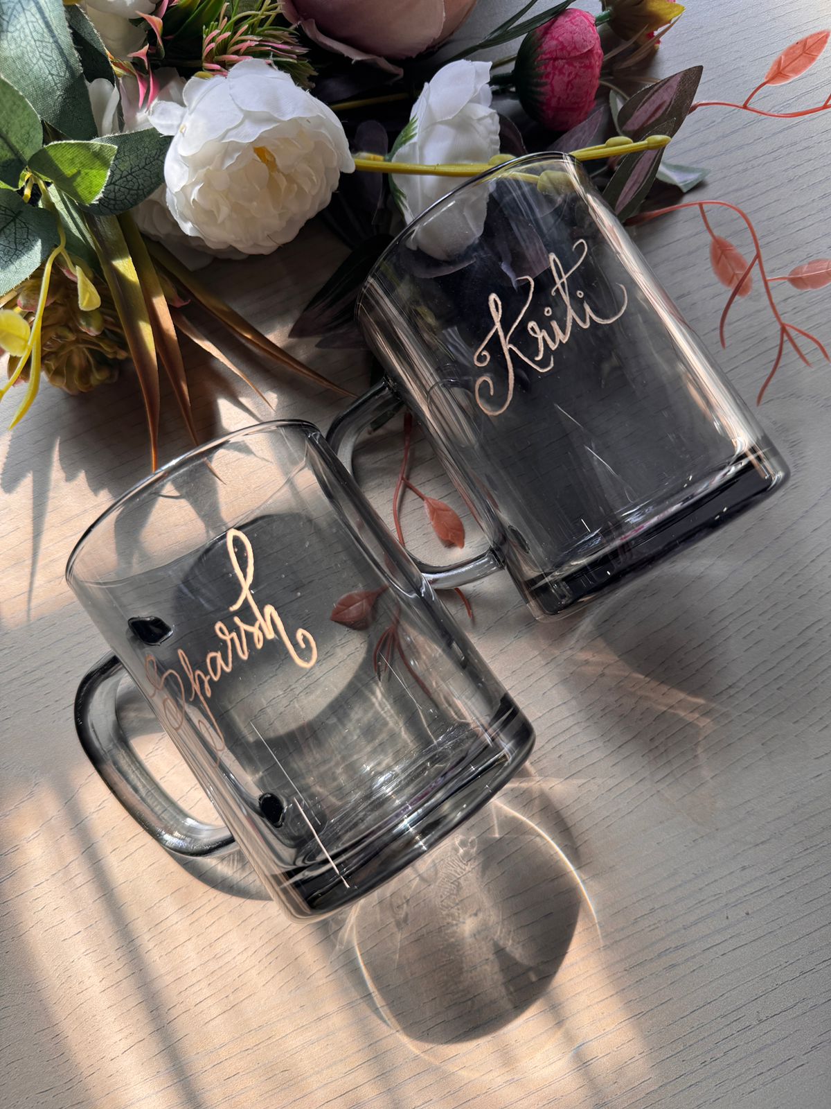 ENGRAVED MUGS-GLASSWARE
