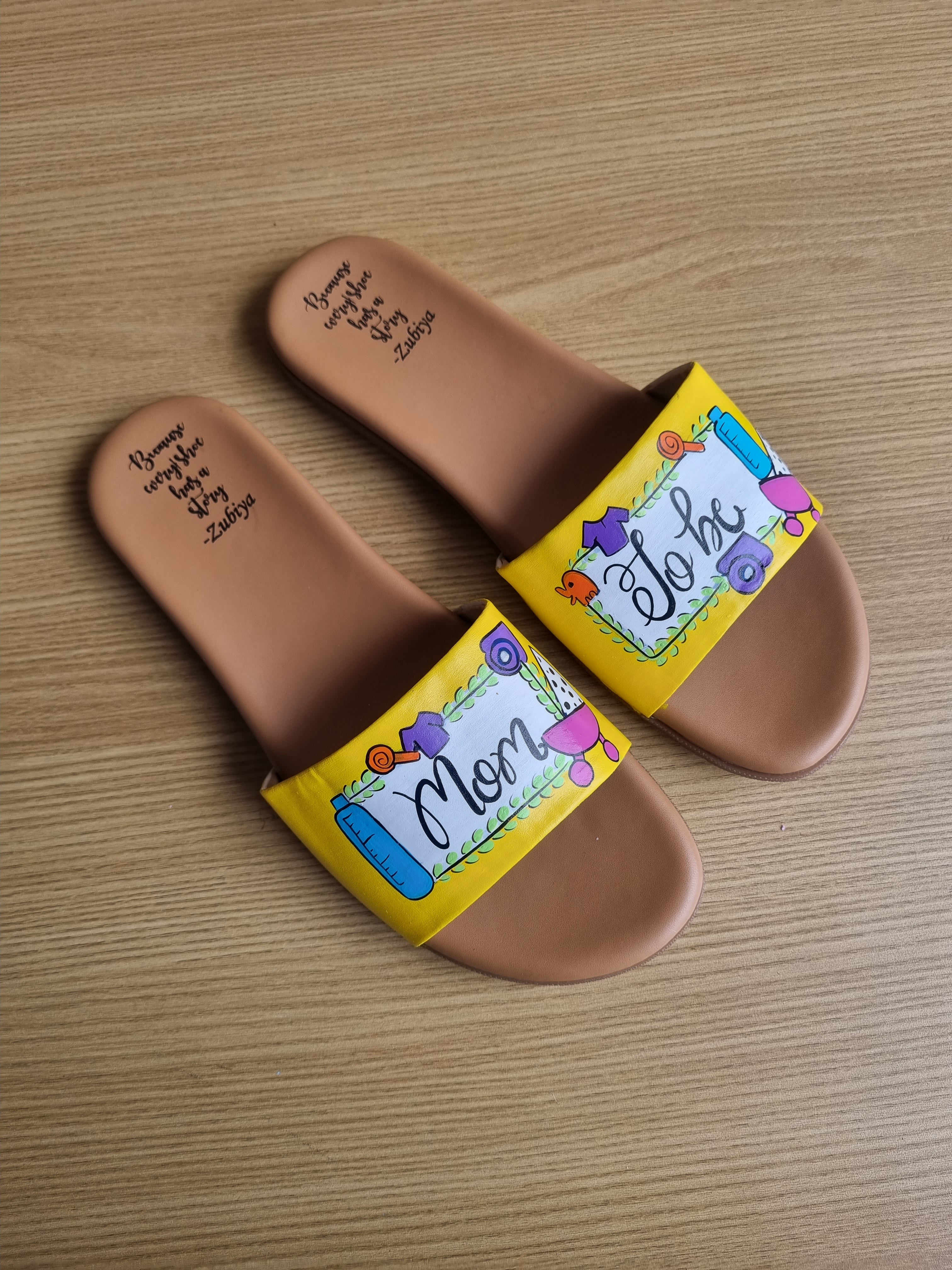 Mom To Be(Yellow) Slides