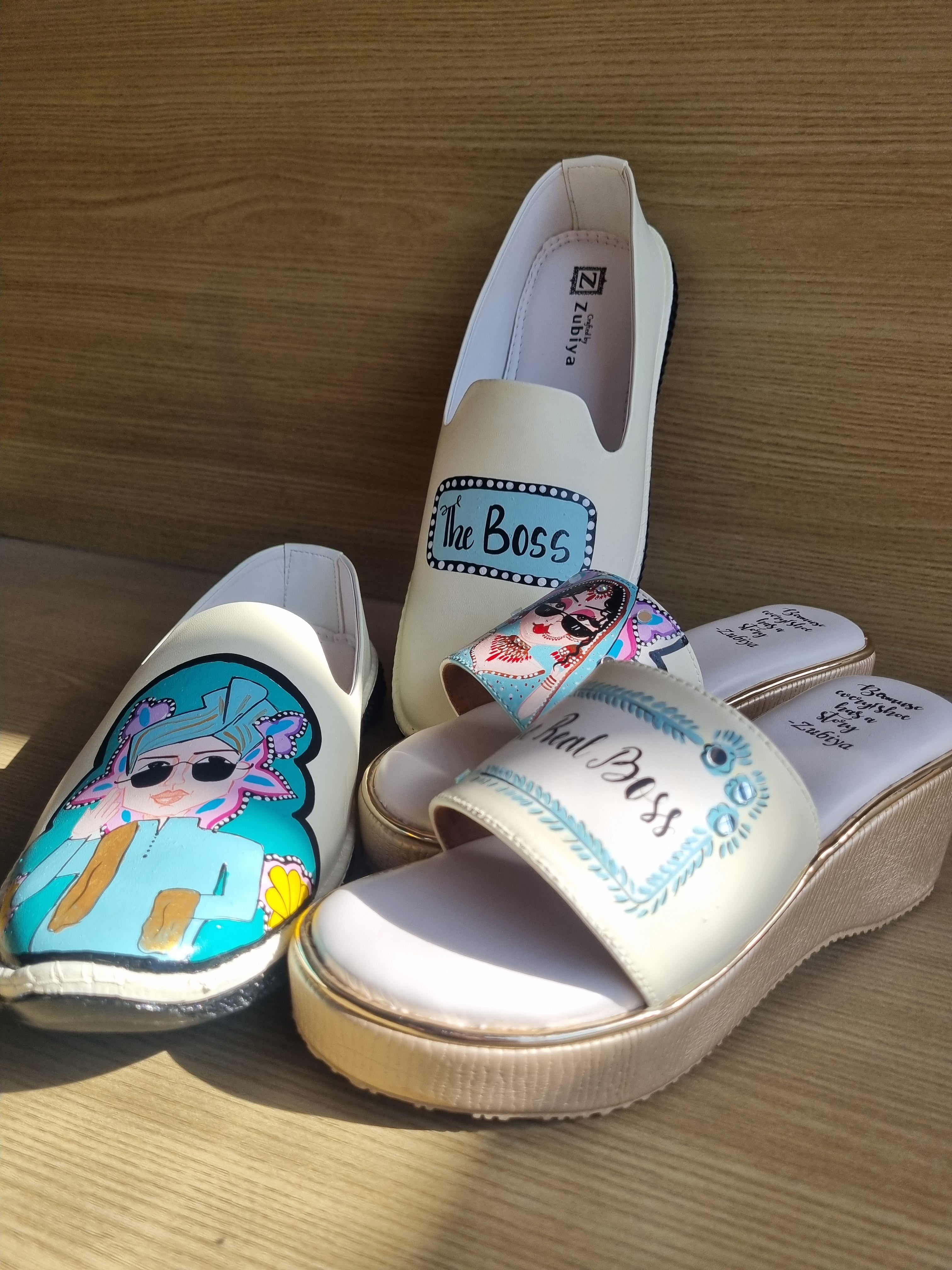 Lime yellow  men’s Mojris - 3 inch wedges couple combo