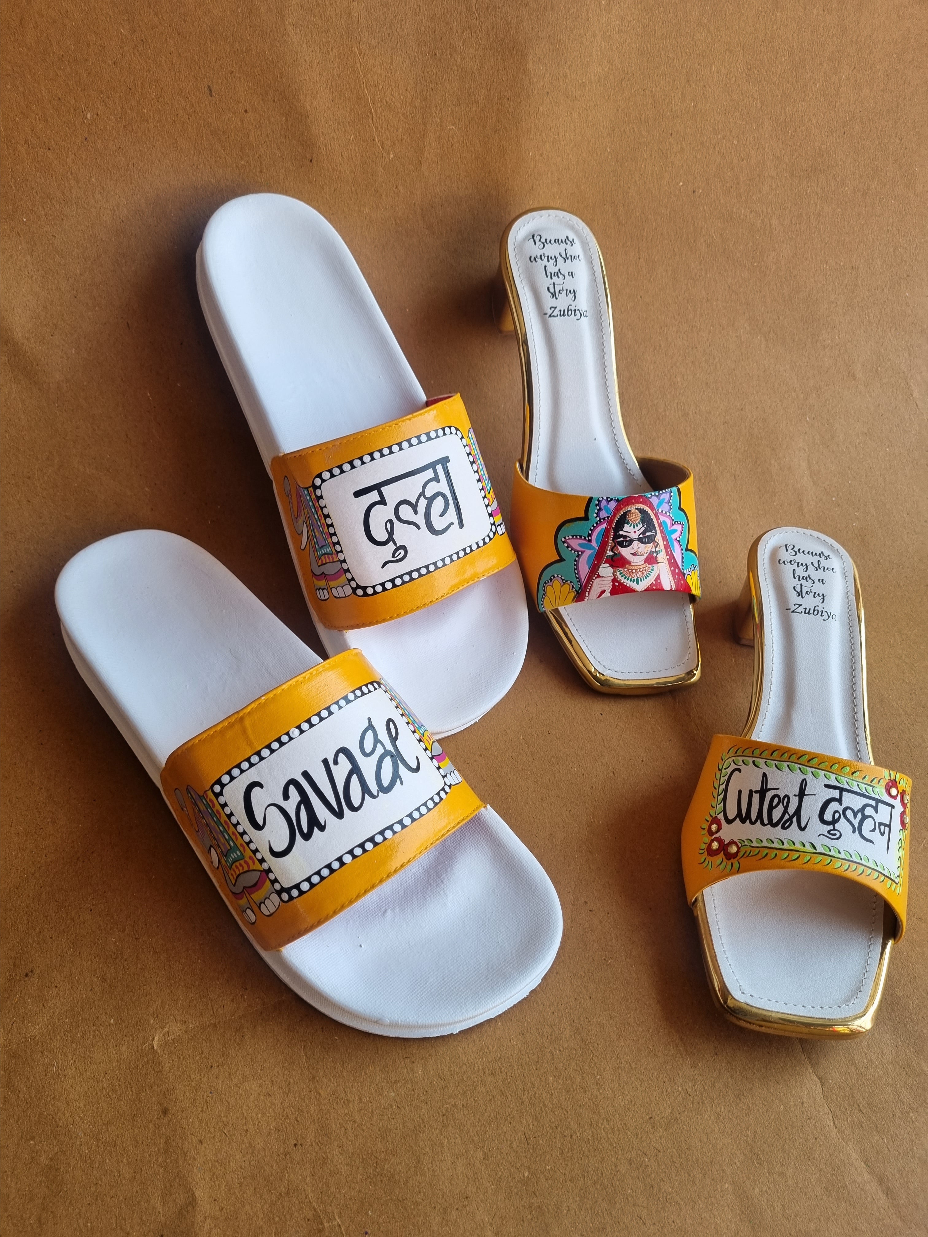 Savage- cutest couple orangish yellow combo