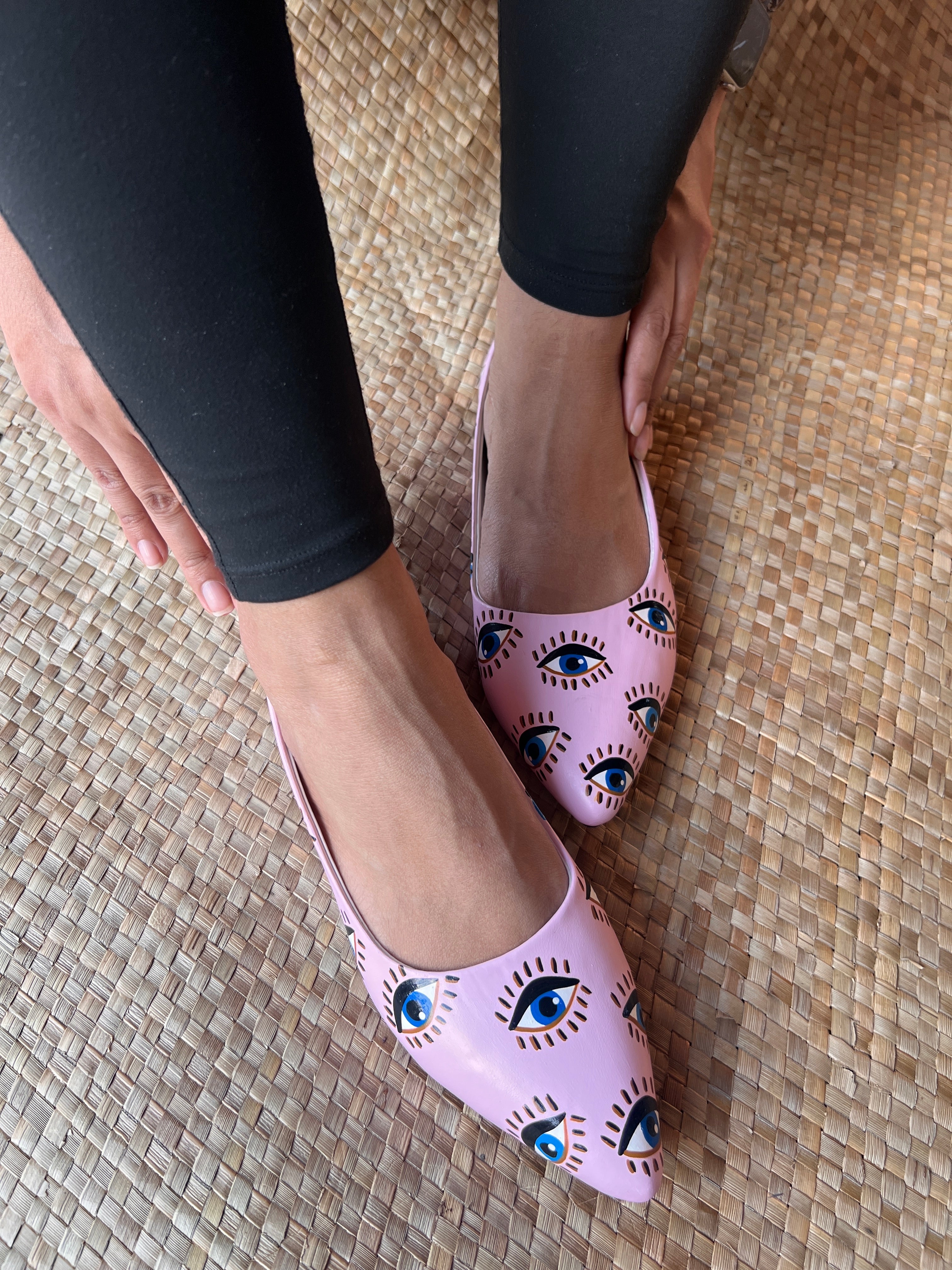 Evil eyea  ballerinas