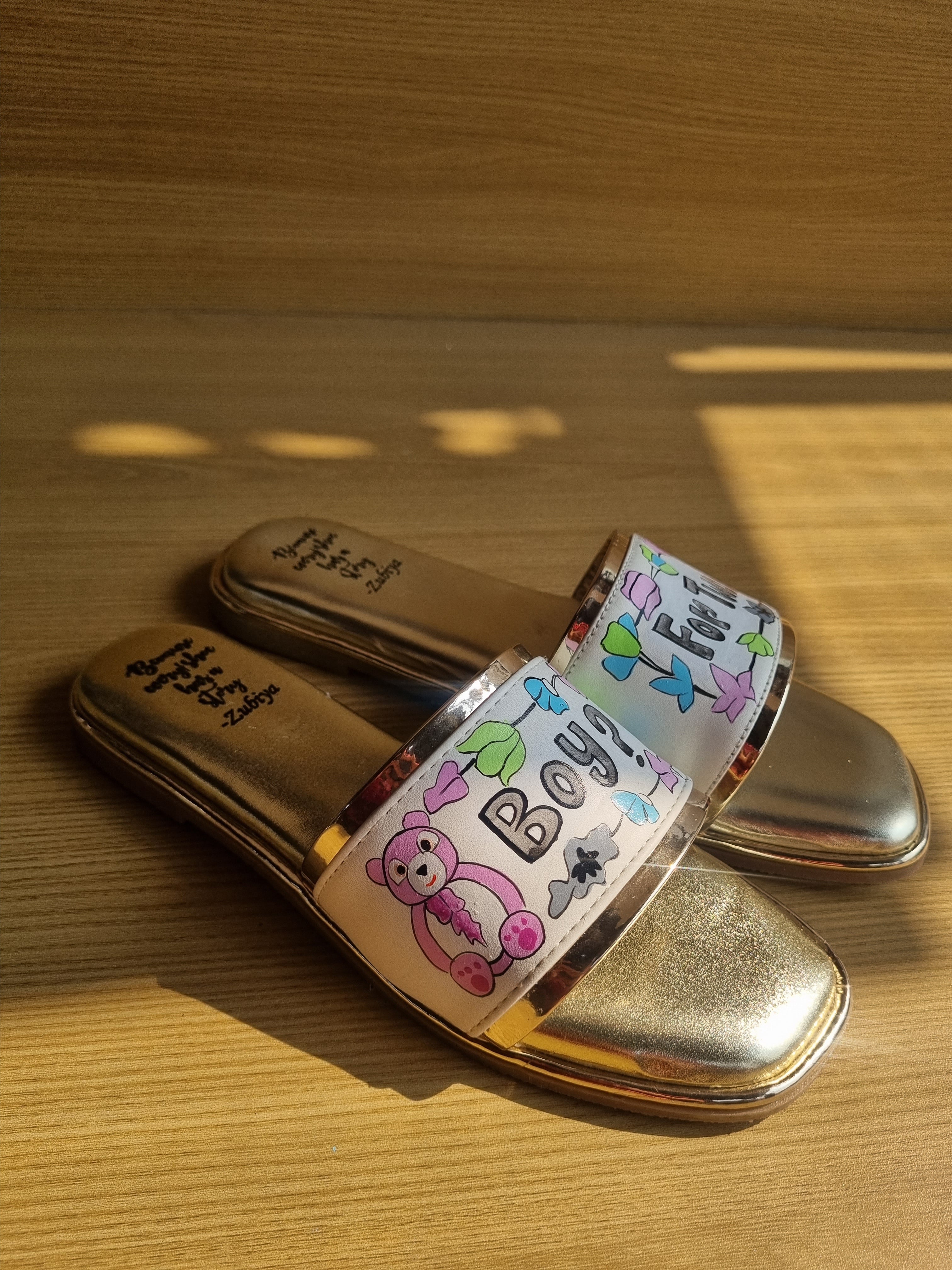 Boy? Or girl? Baby shower slides