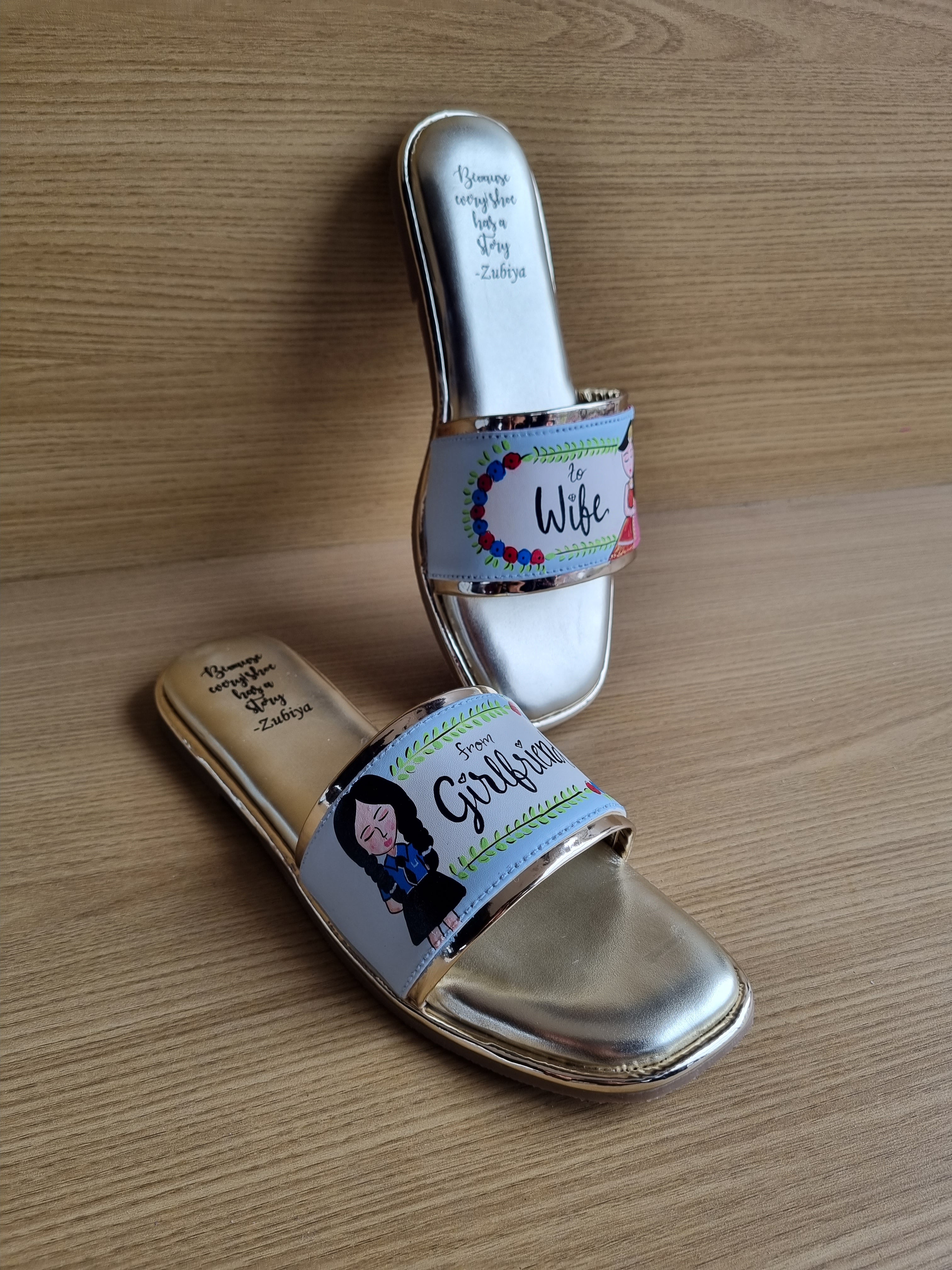 Highschool lovestory flats combo