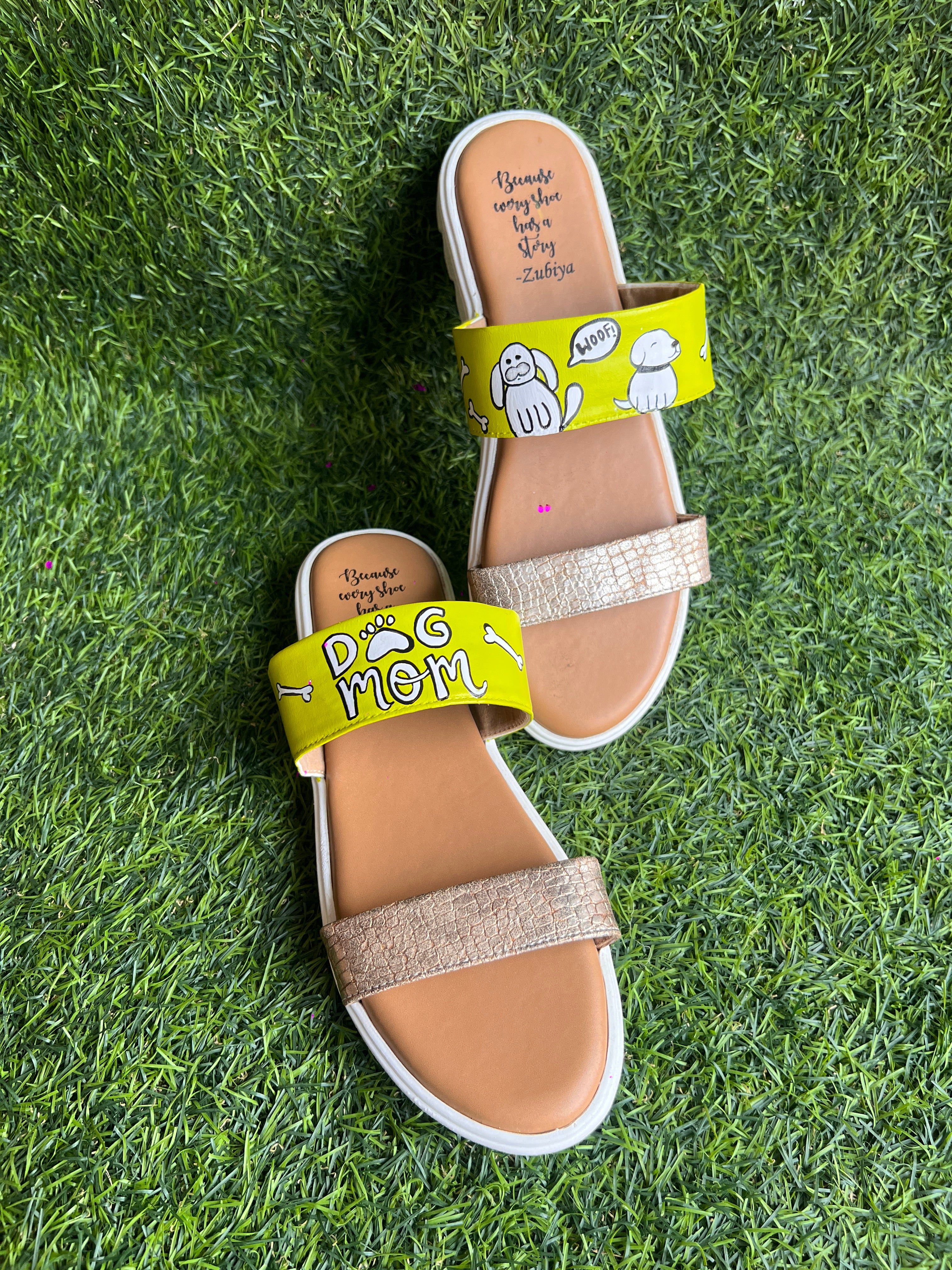 DOUBLE STRAPPY dog mom  ZUBIS