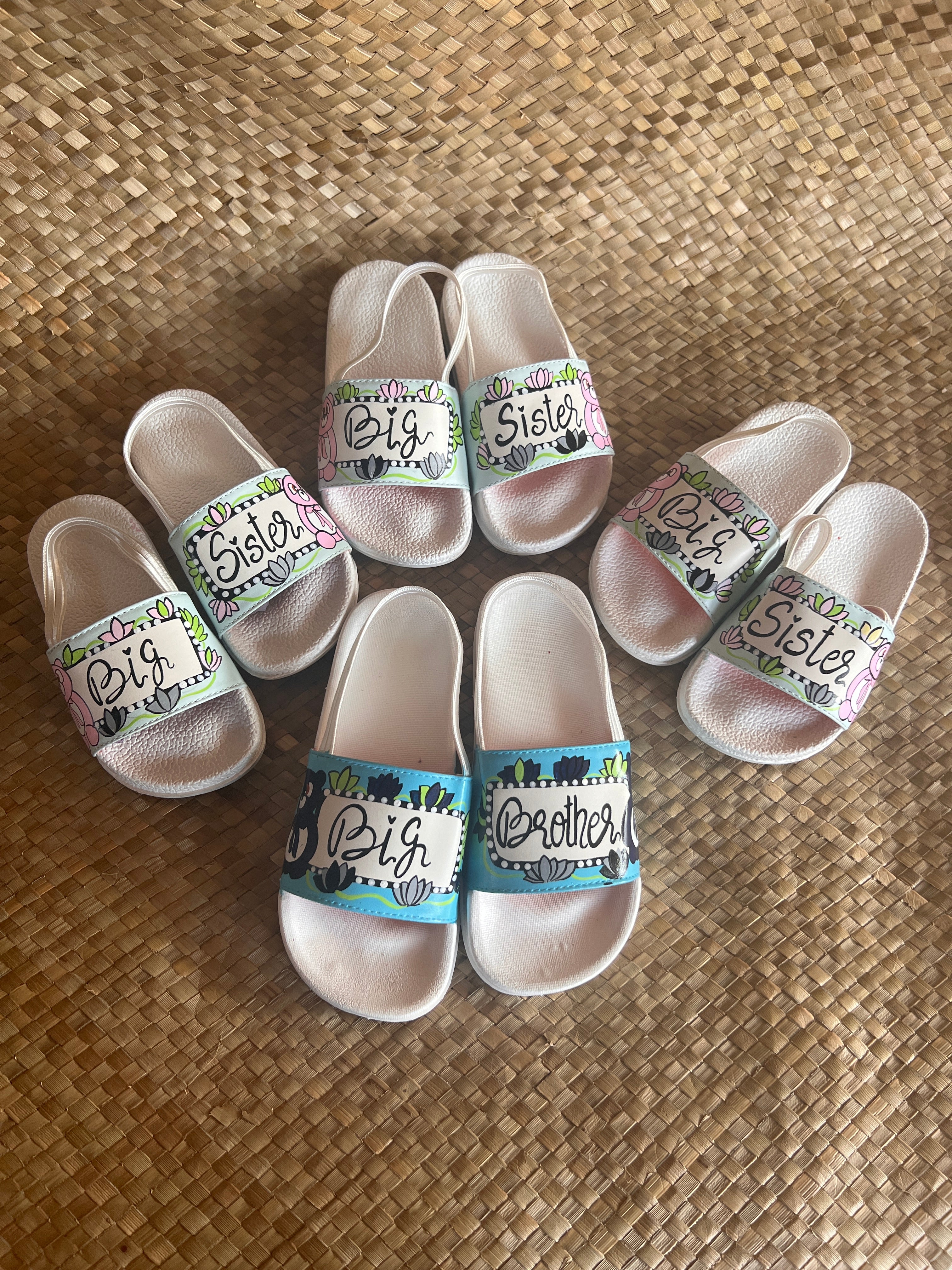 Big sister - big brother set of 4 slides