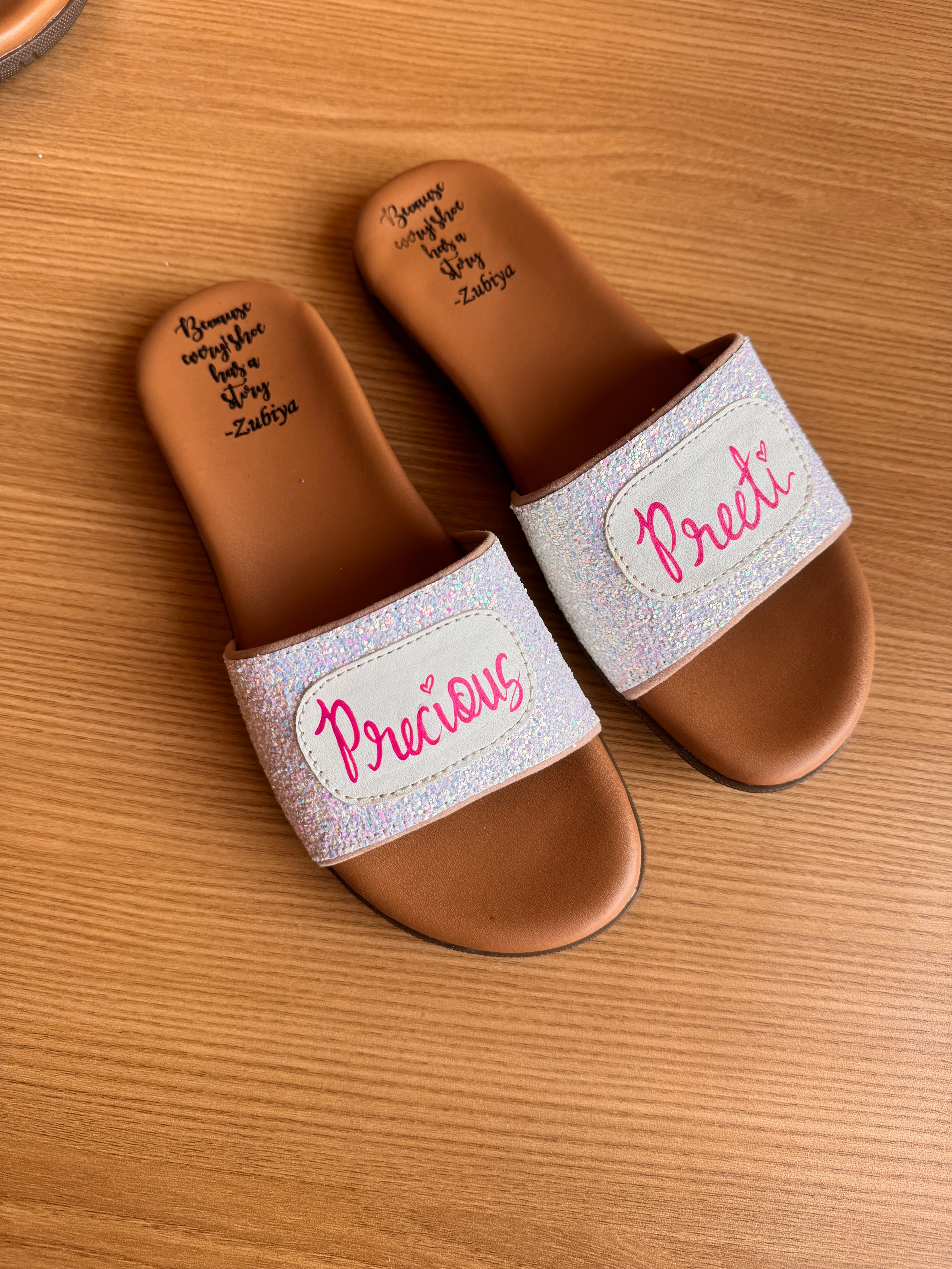 Name sliders Customisation in bulk