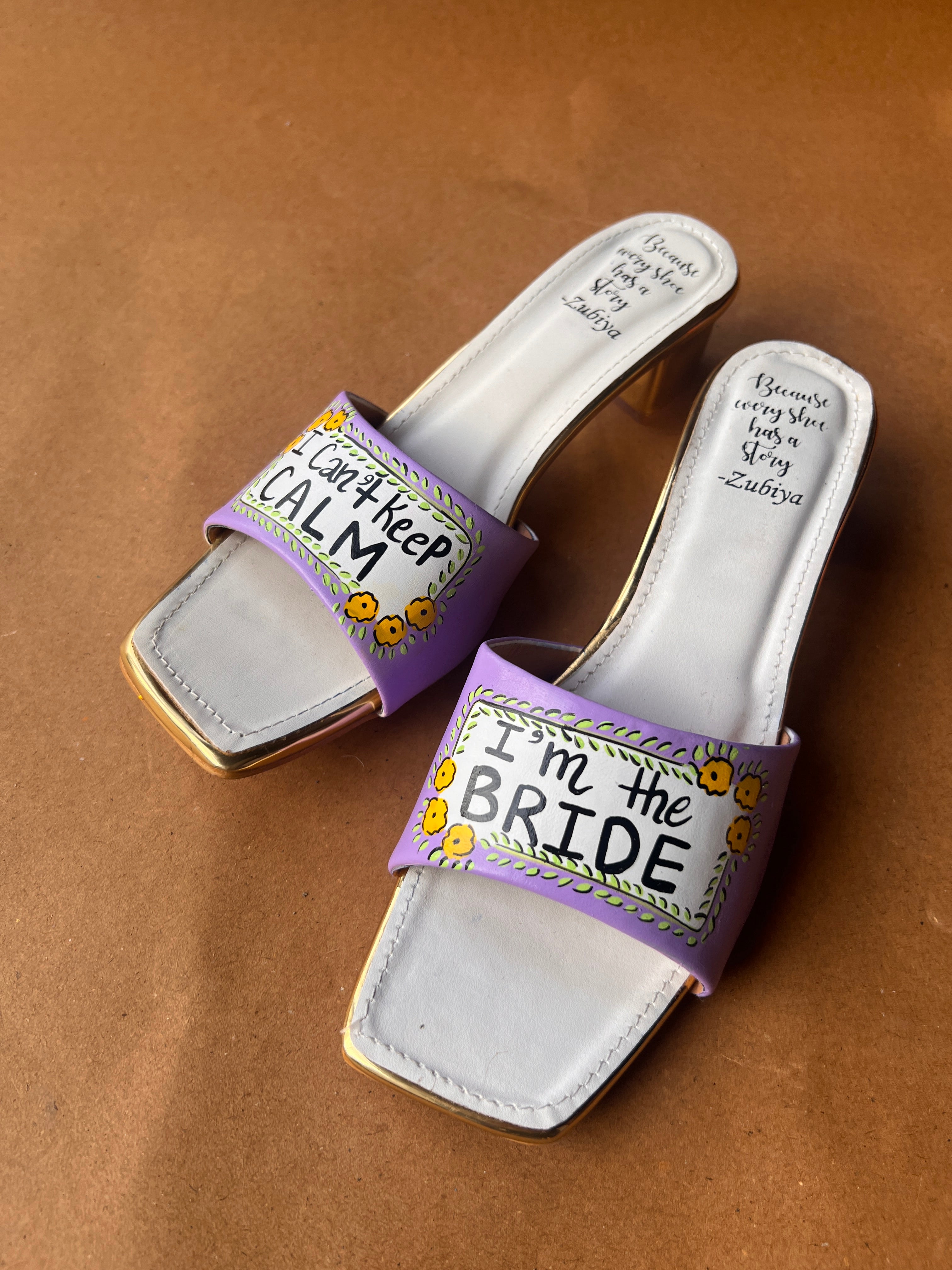 I cant keep calm kitten Heels