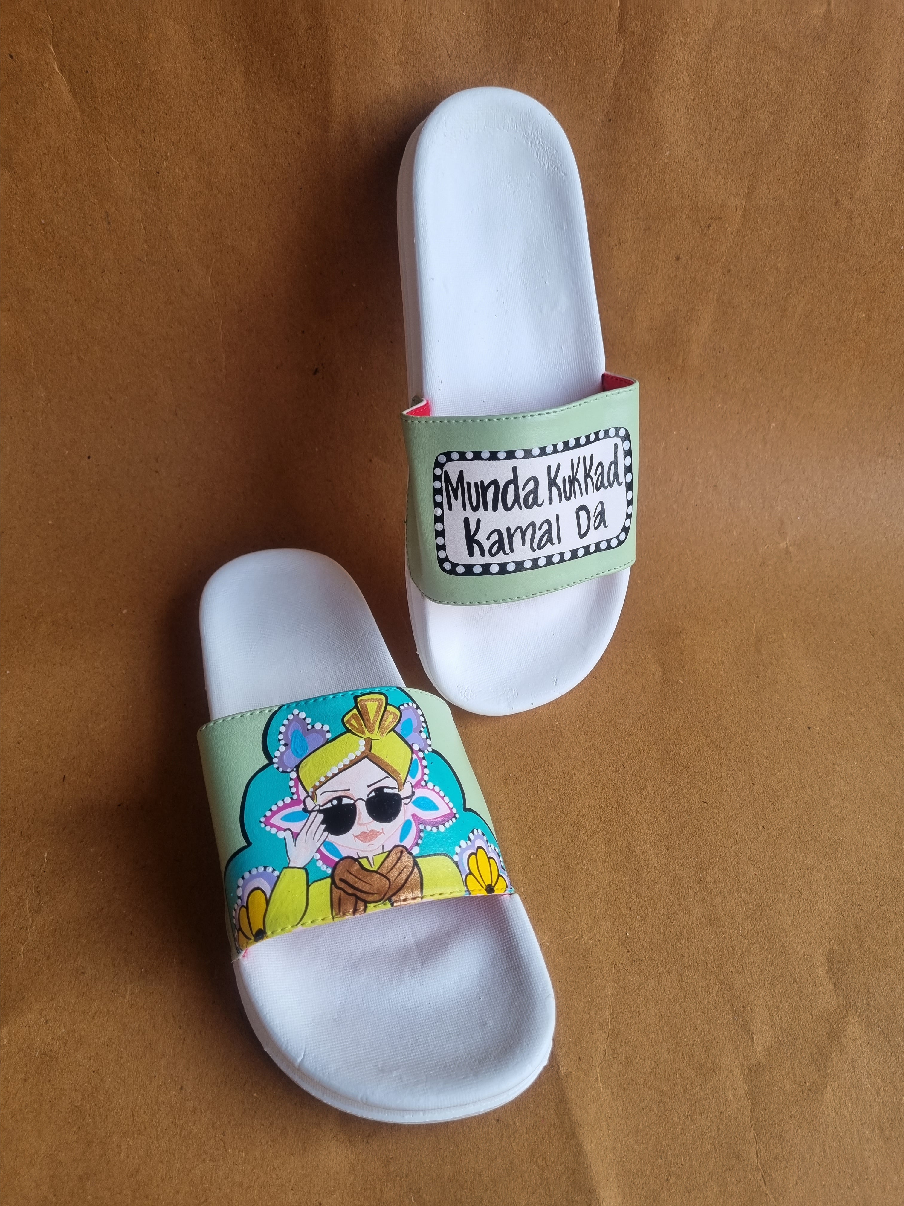 Pista green Swag Dulha Artwork Slides