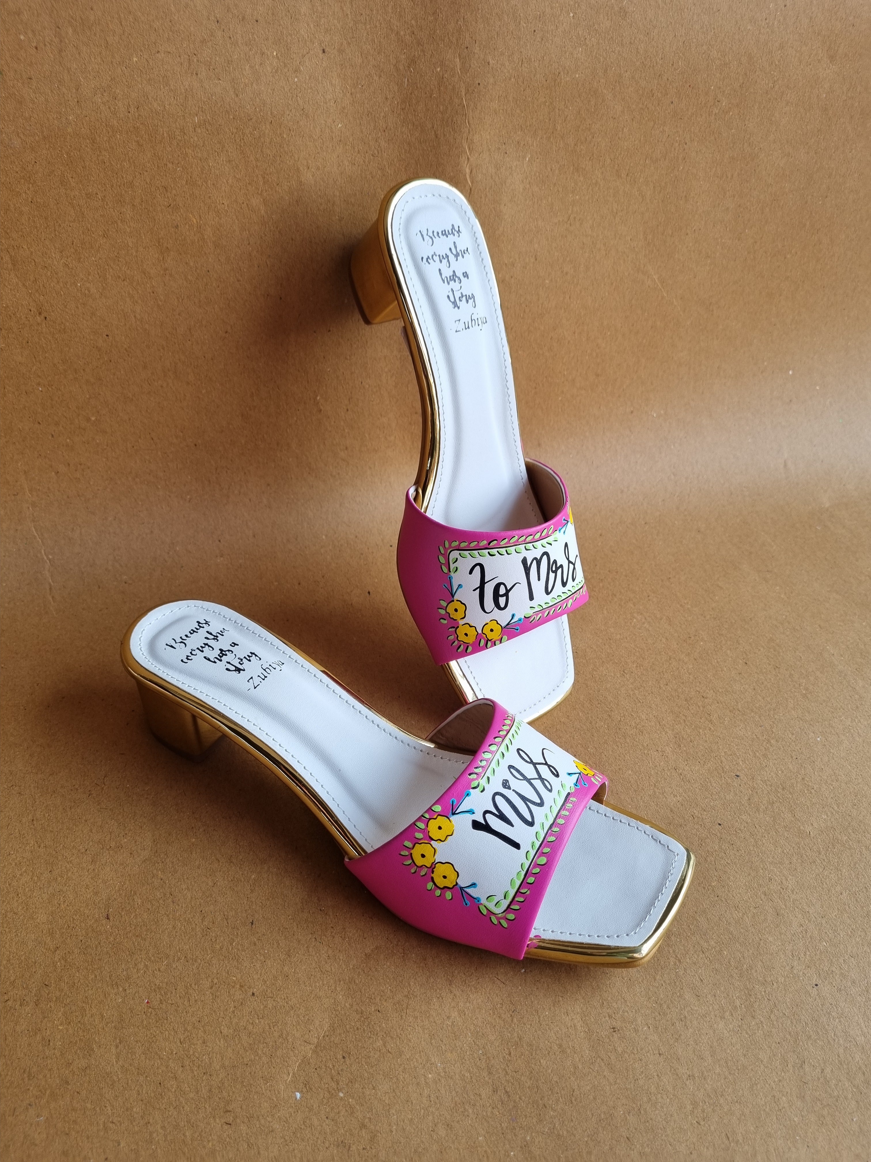 Miss to Mrs. Bride Heels