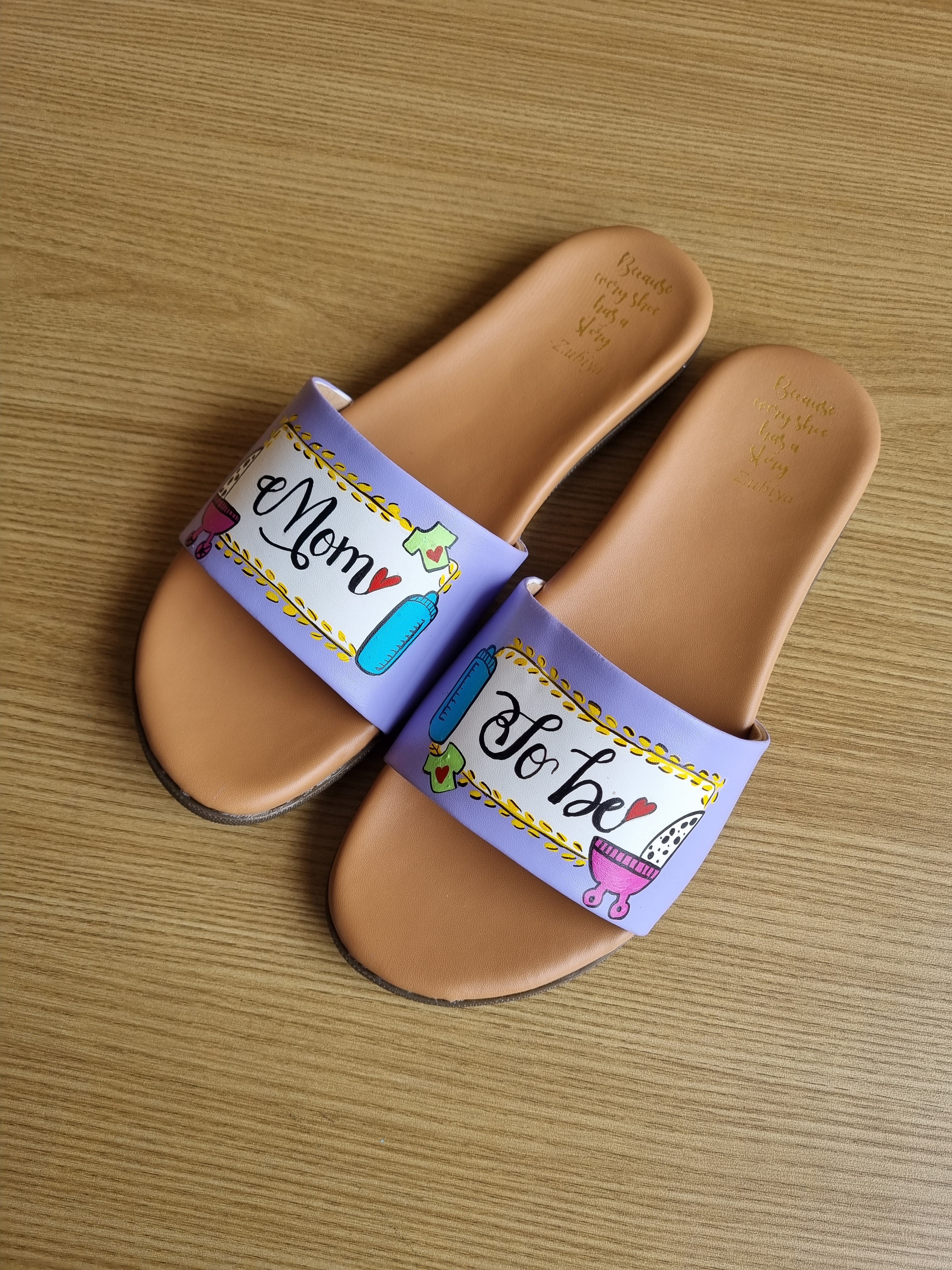 Mom To Be(lavender) Slides