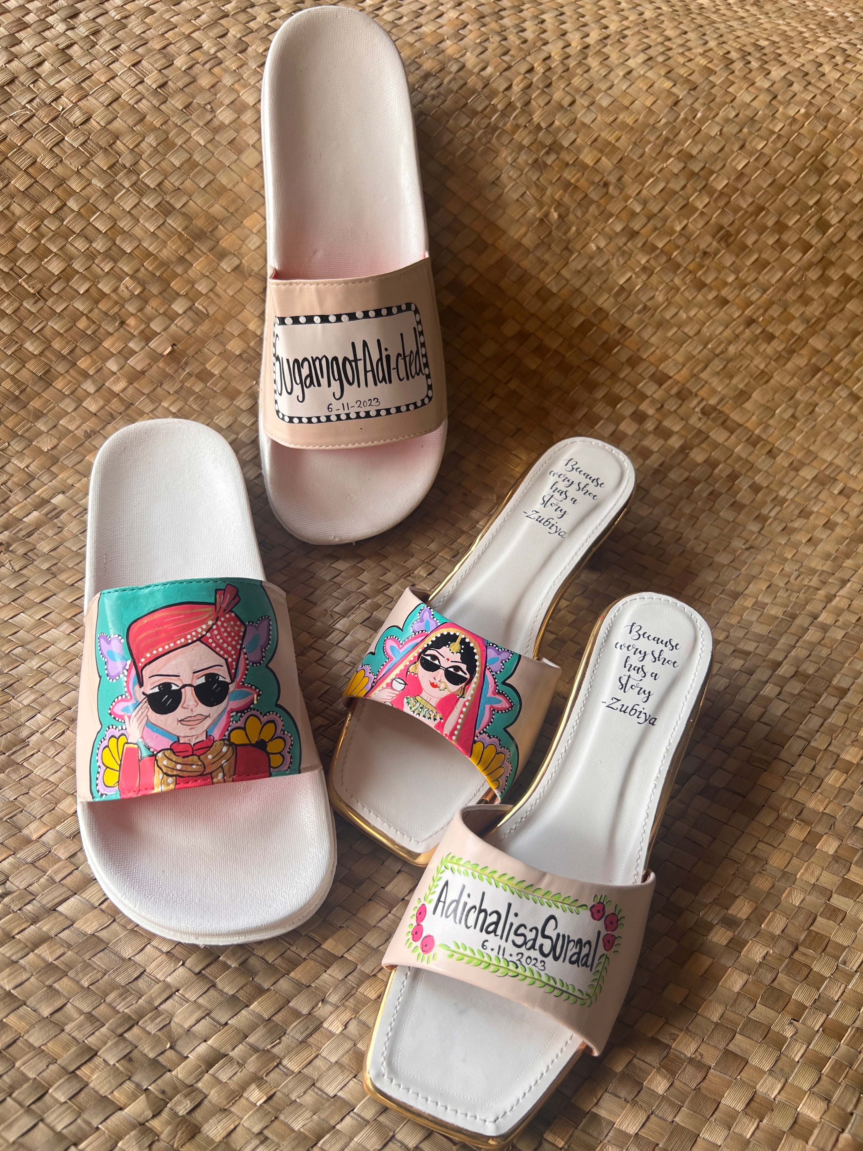 Blush pink couple combo