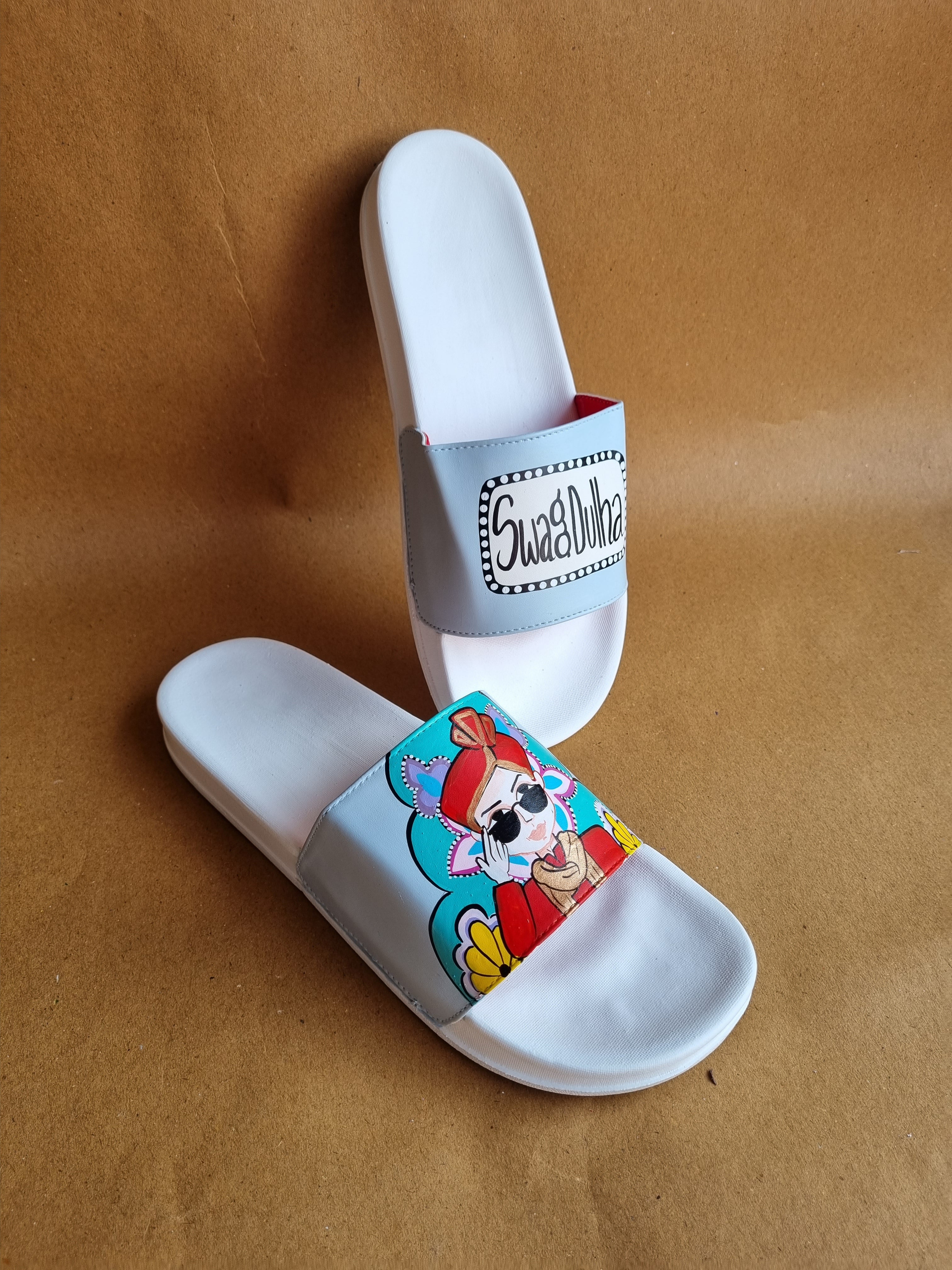 Swag Dulha Artwork powder blue Slide