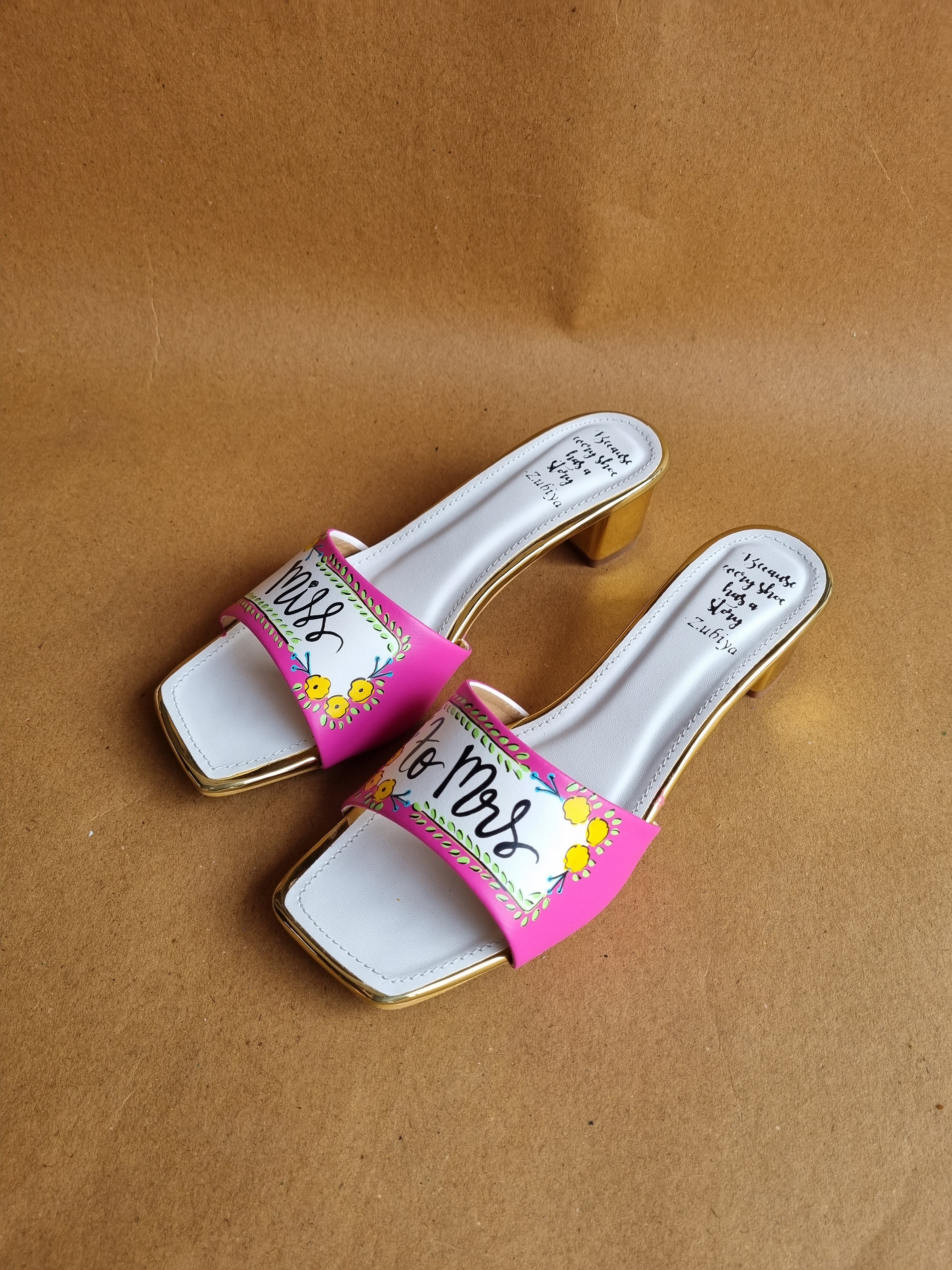 Miss to Mrs. Bride Heels