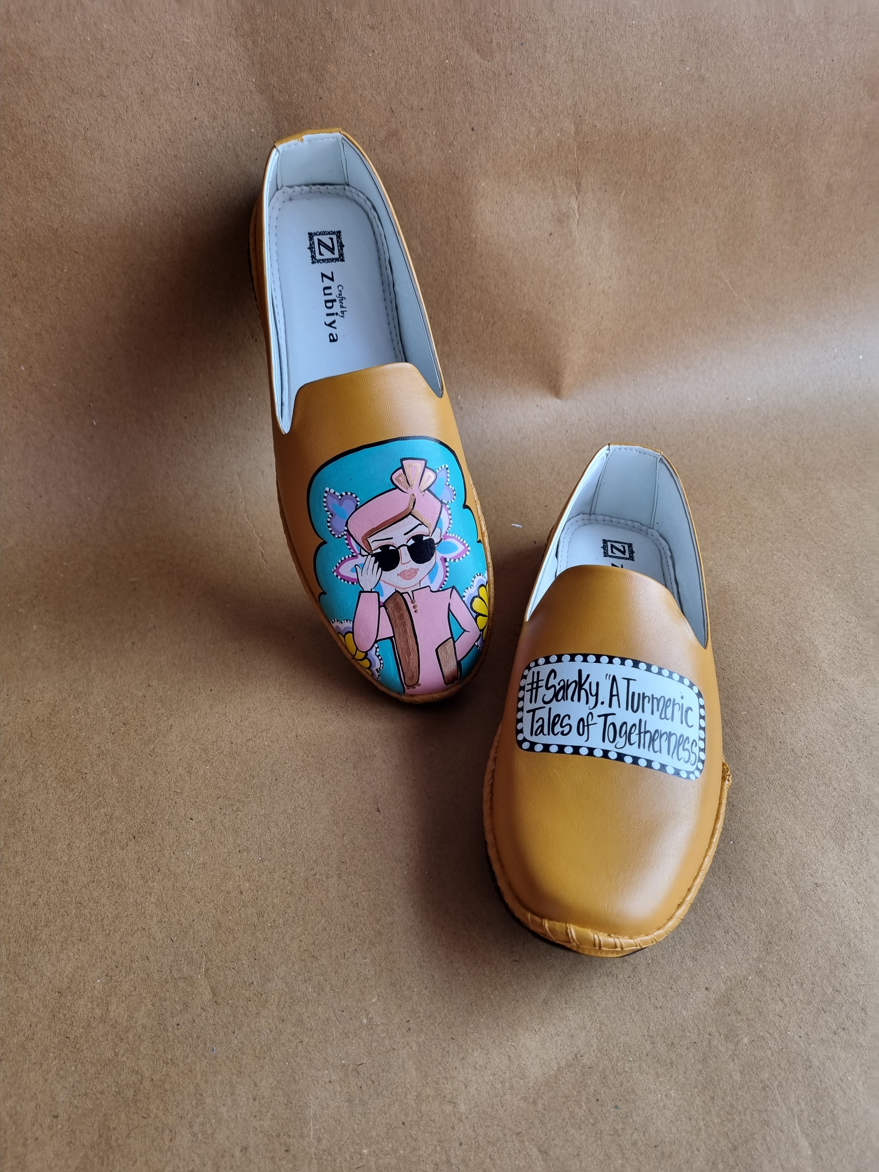 mens mustard swag dulha mojris