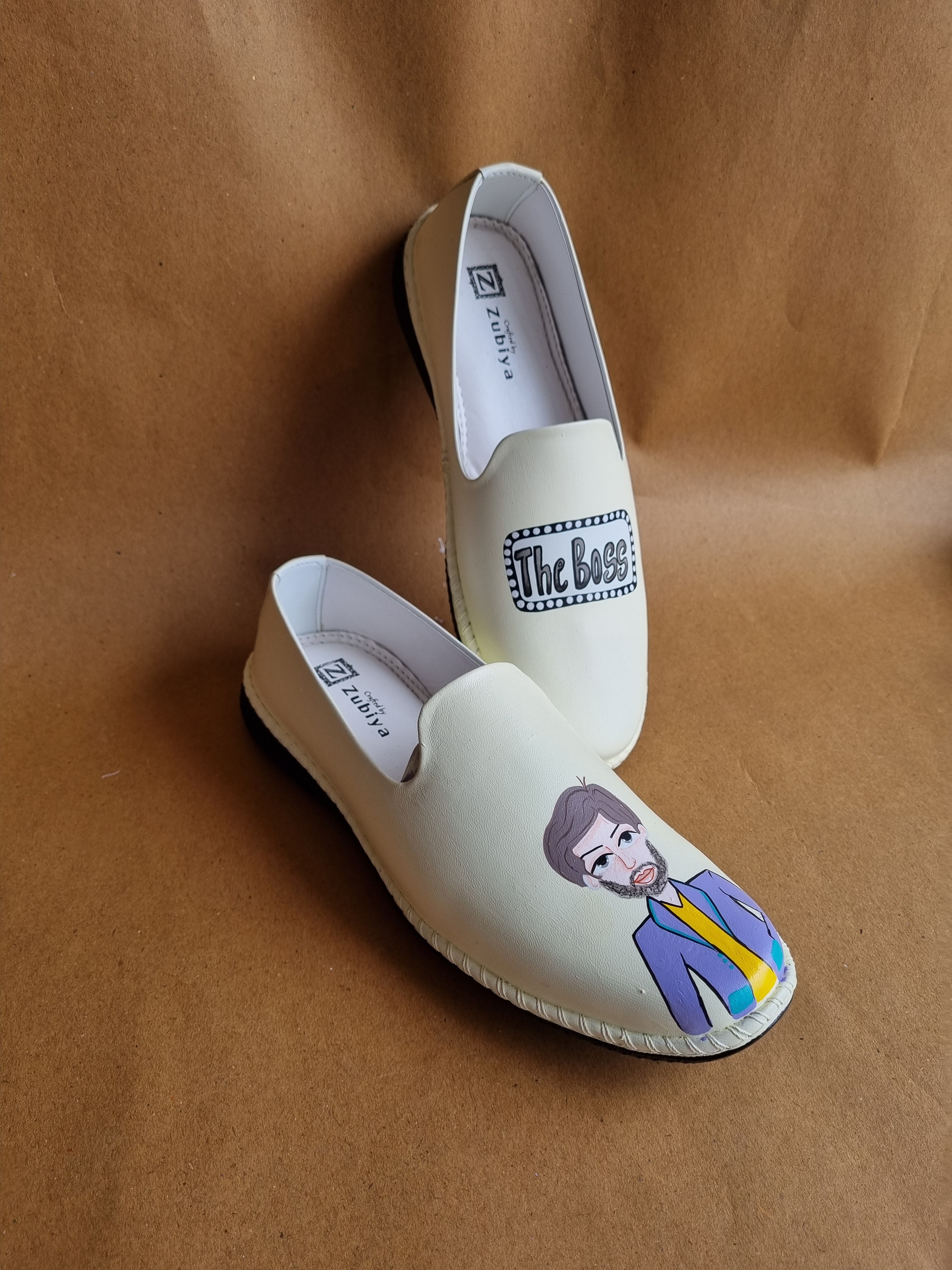 Lime yellow men’s Mojris -2 inch mules couple combo