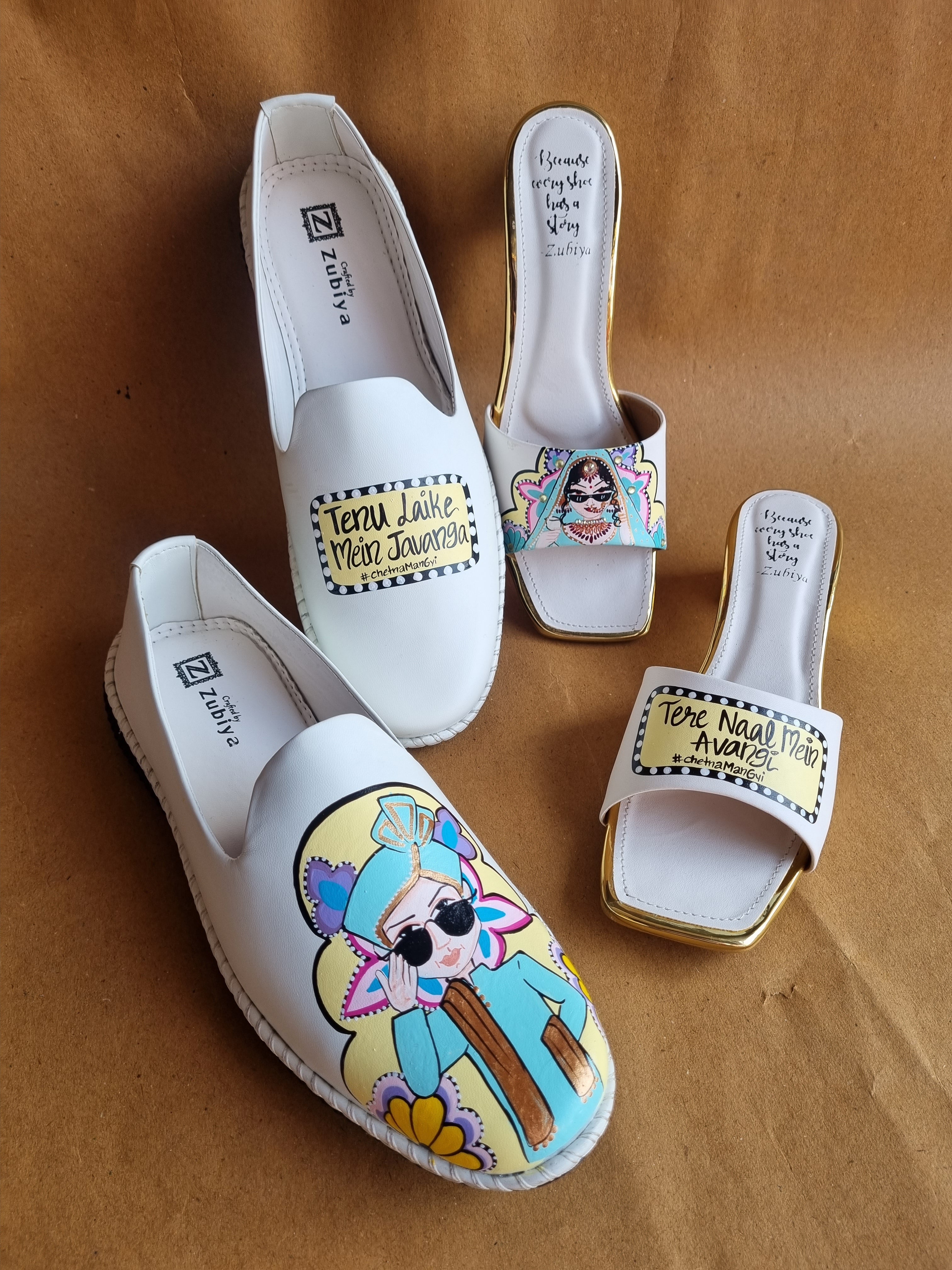 Lime-white swag couple combo