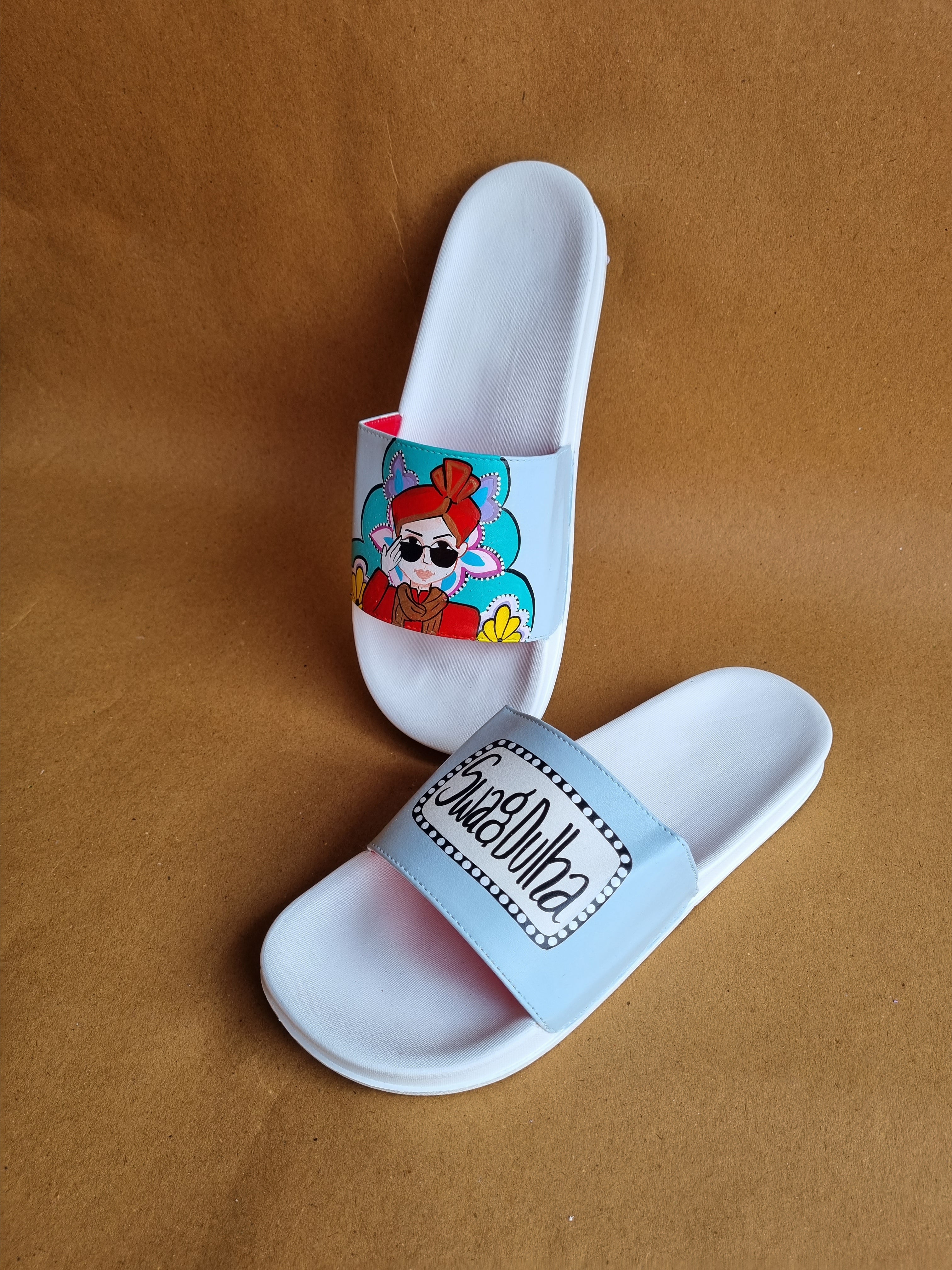 Swag Dulha Artwork powder blue Slide
