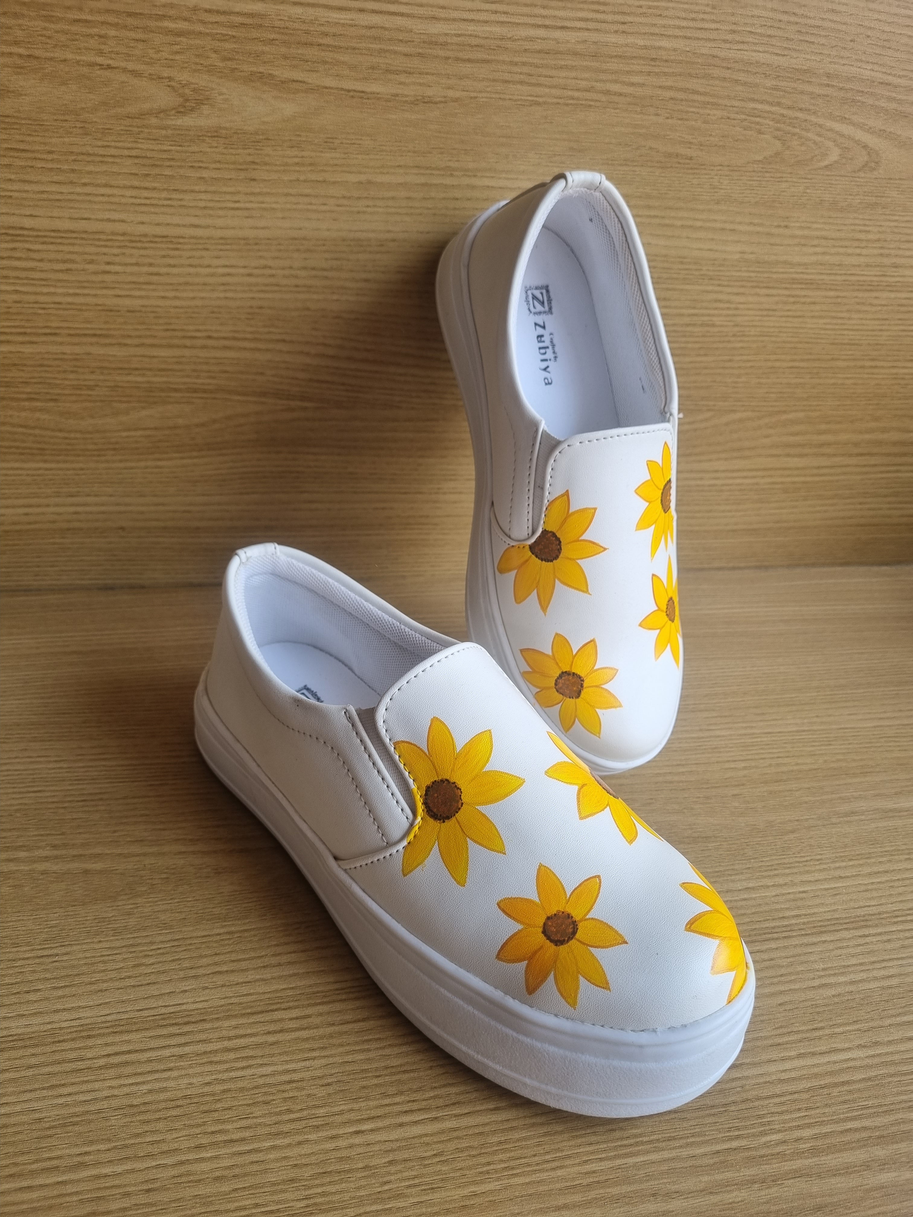 Sunflower me slip-ons