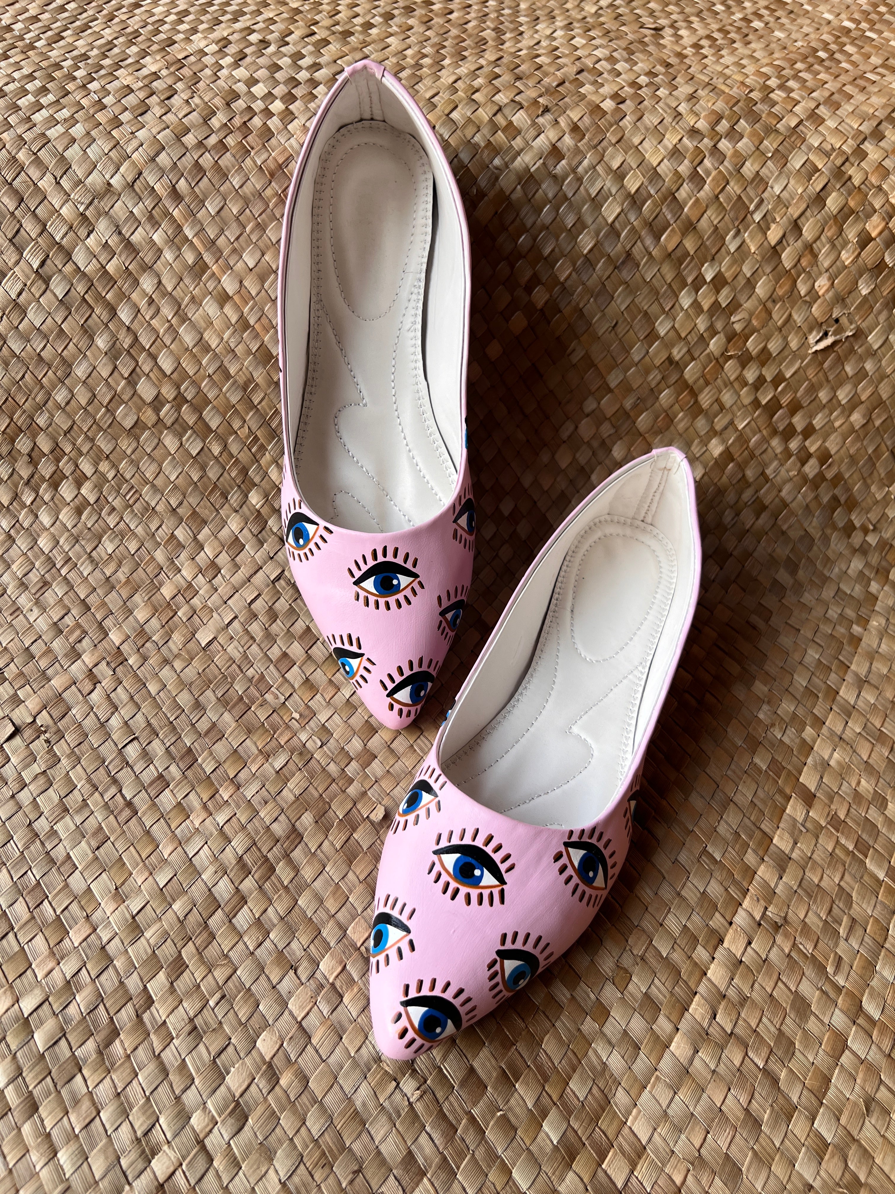 Evil eyea  ballerinas