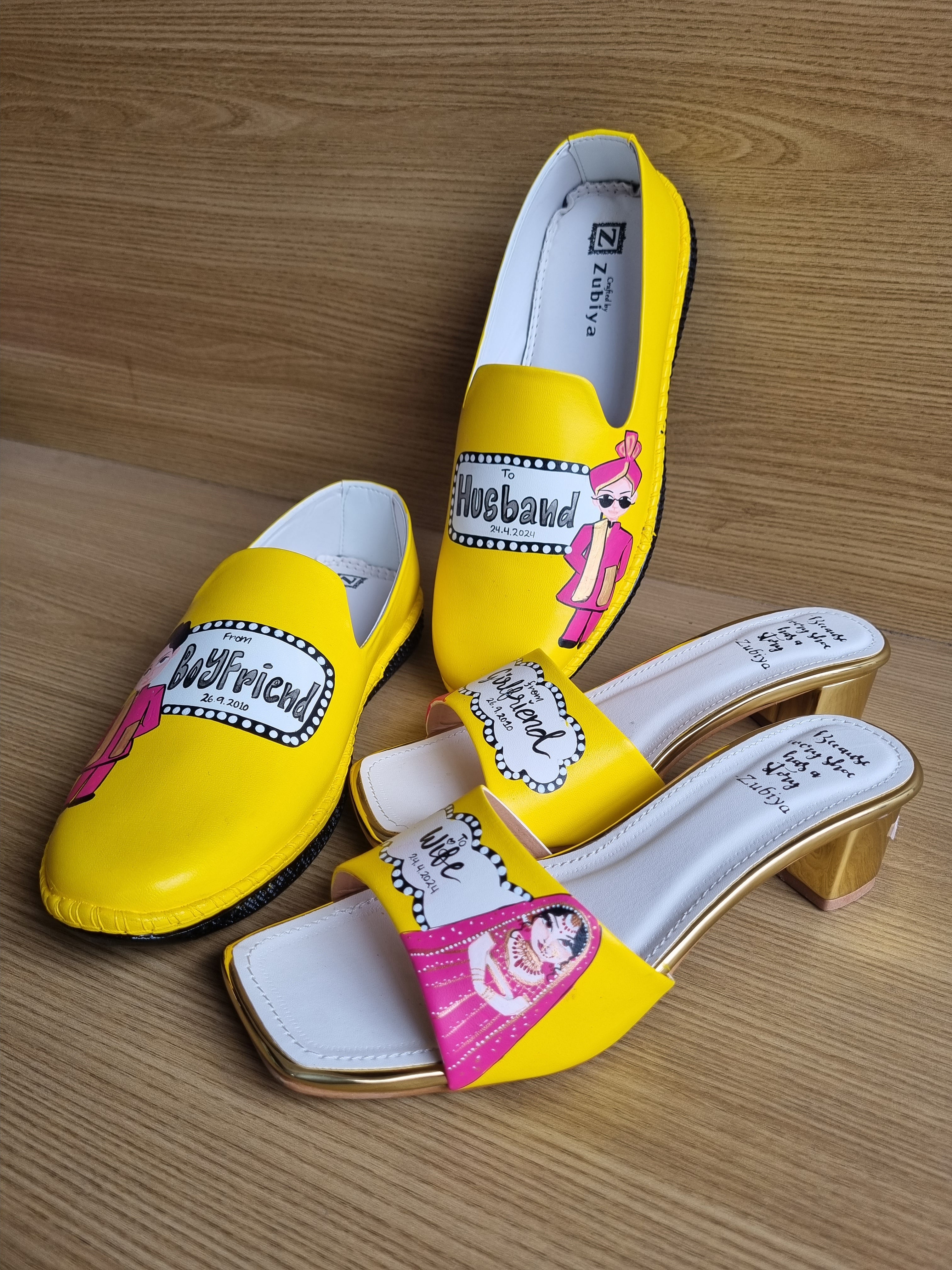 BF to hubby, Gf to wife couple combo