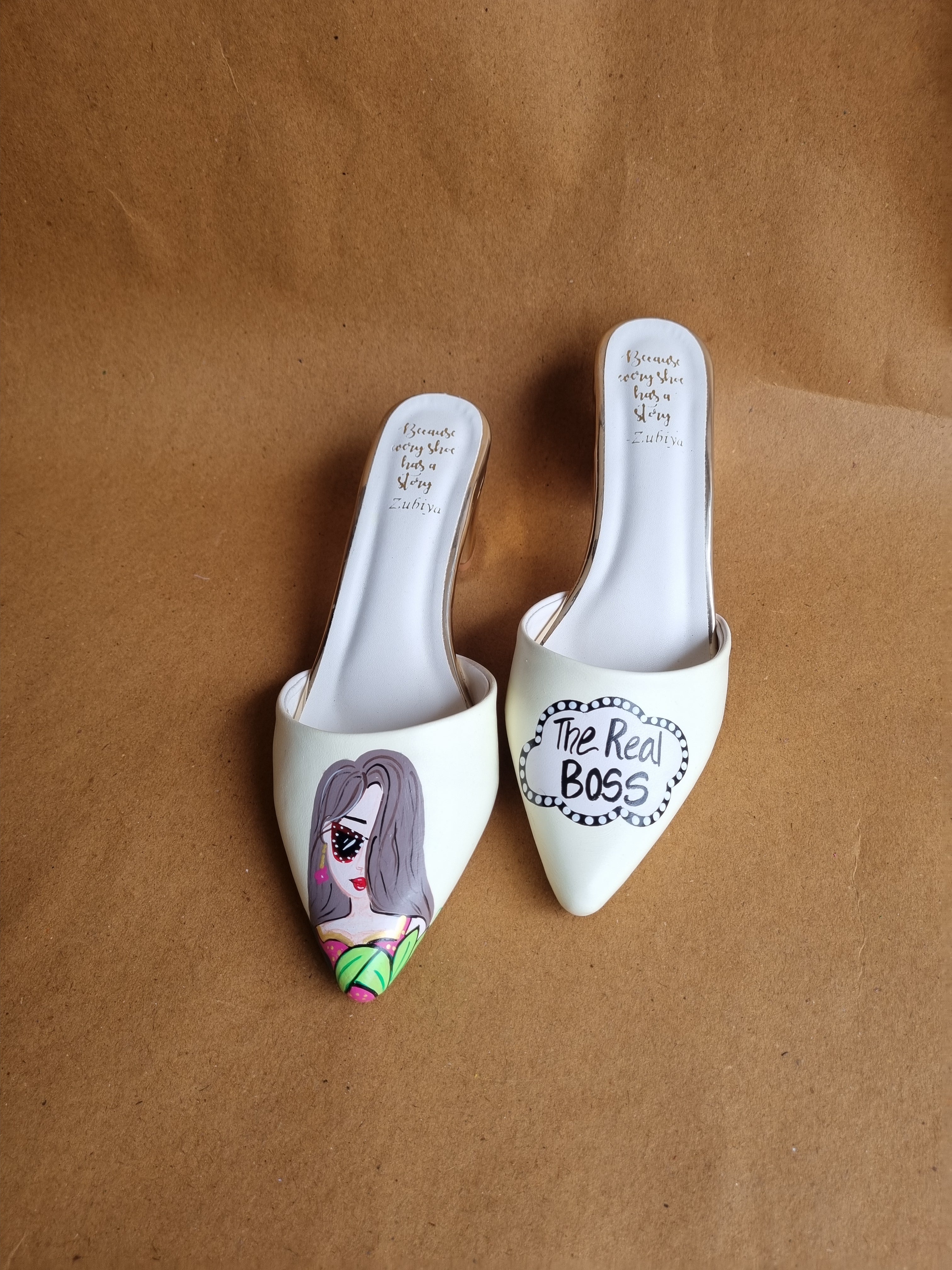 Lime yellow men’s Mojris -2 inch mules couple combo