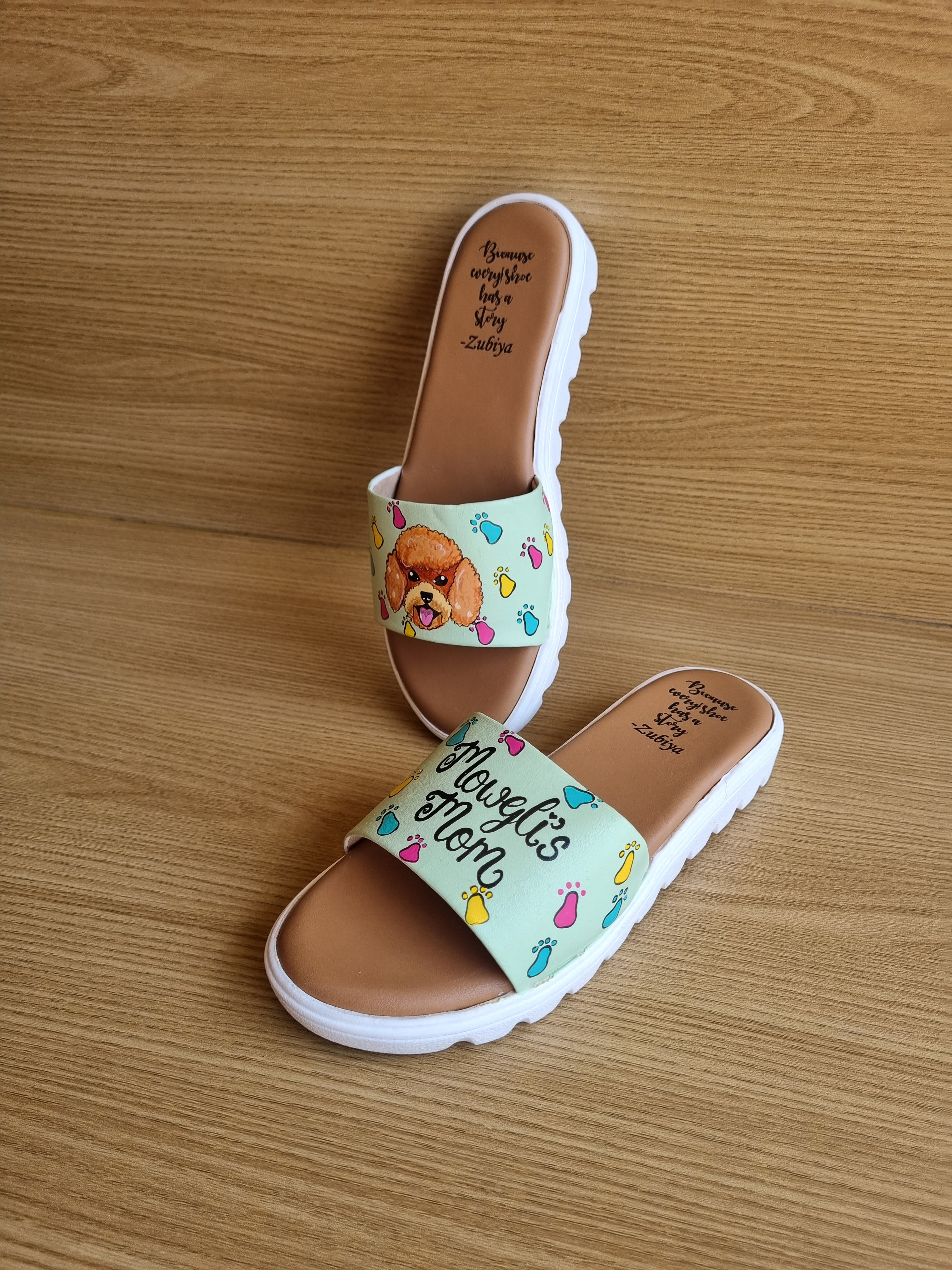 Doggy slides with custom name