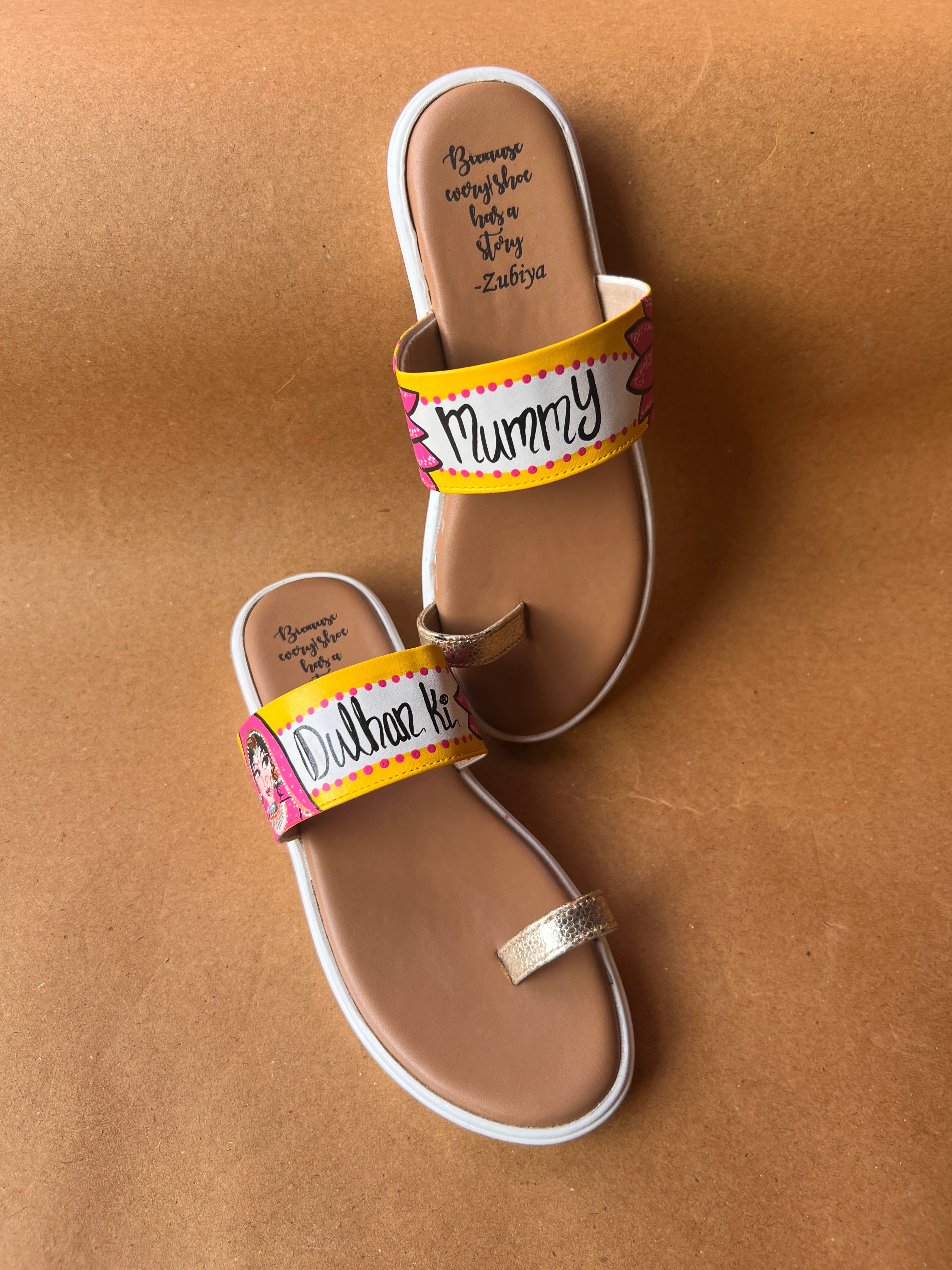 Yellow lotus swag dulhan kohla slides