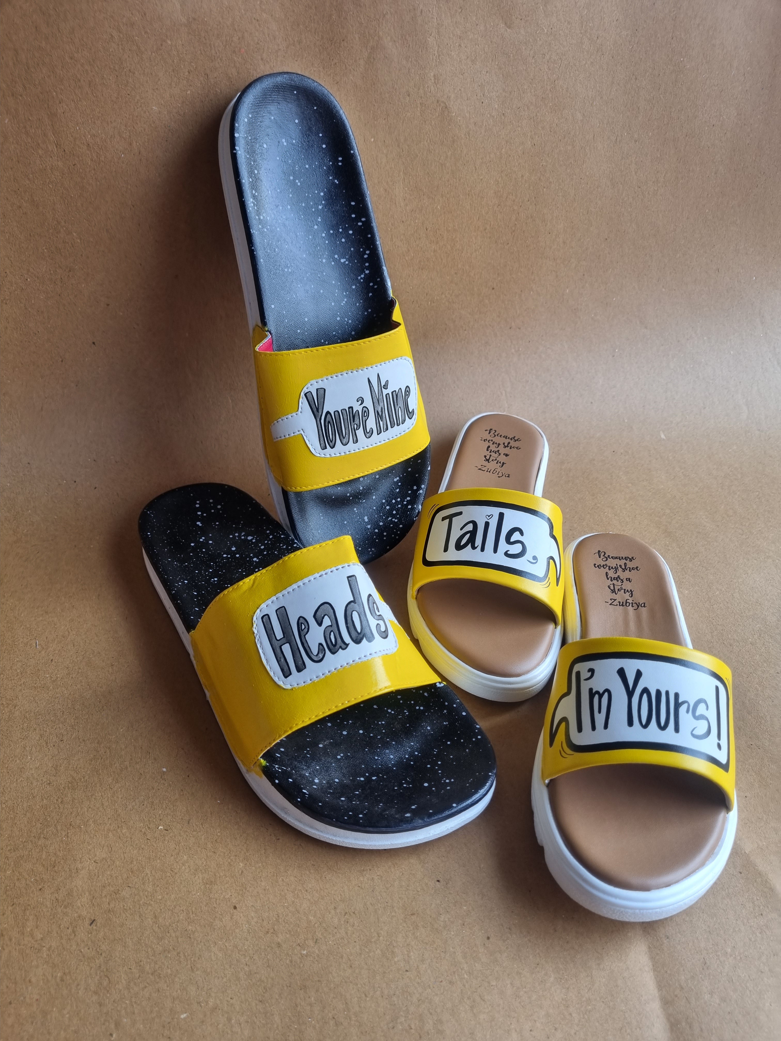 Heads-tails yellow Combo