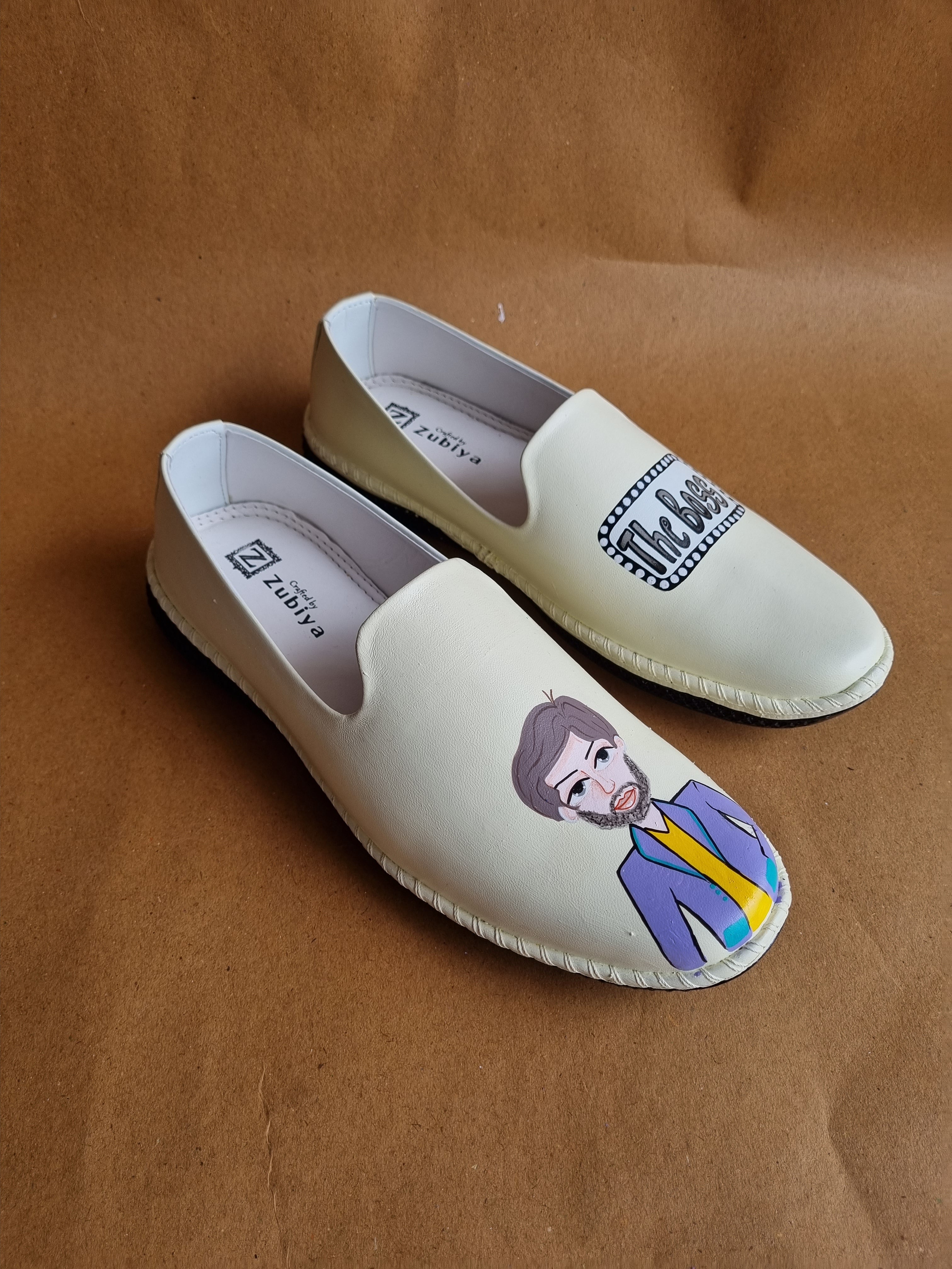 Lime yellow men’s Mojris -2 inch mules couple combo