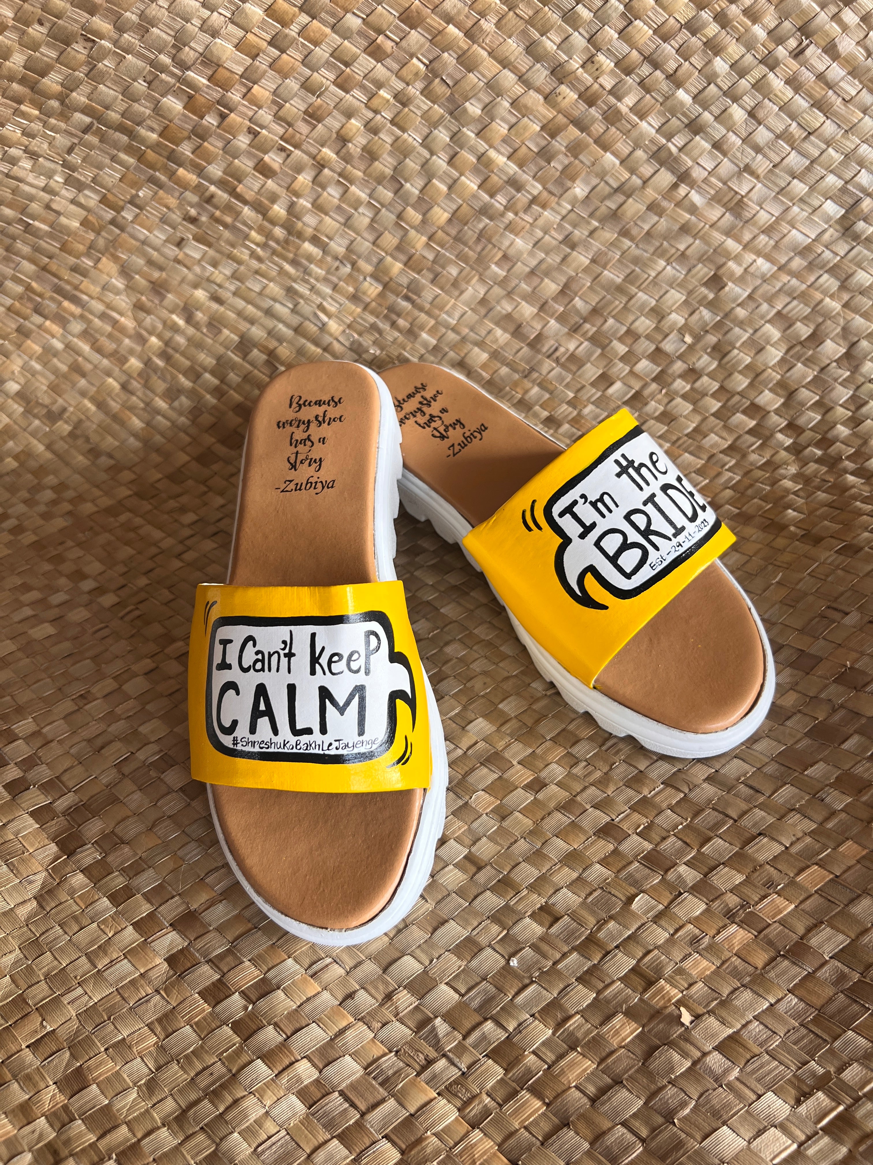I Cant Keep Calm (Yellow Slides)