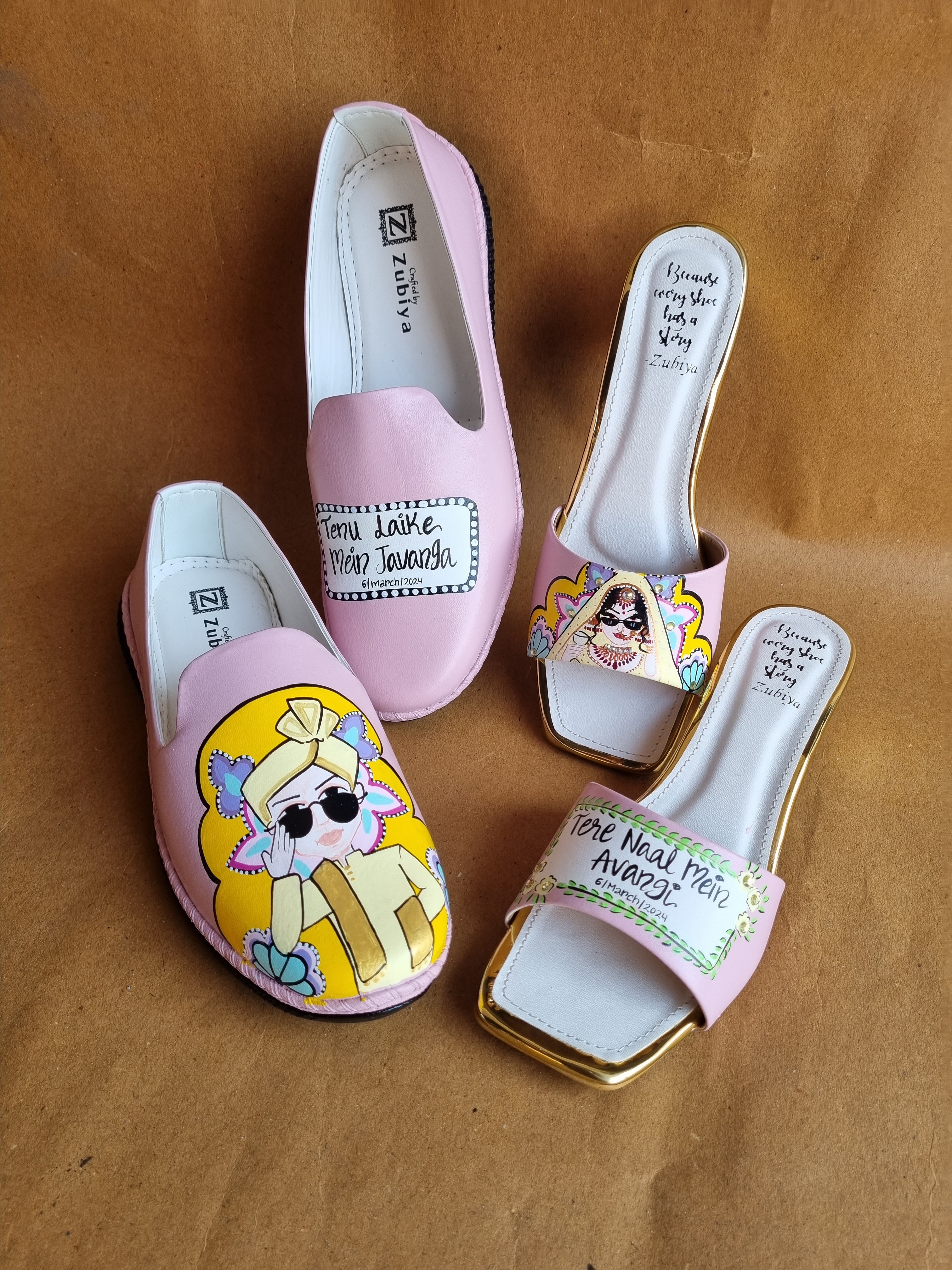 Pastel pink swag couple combo