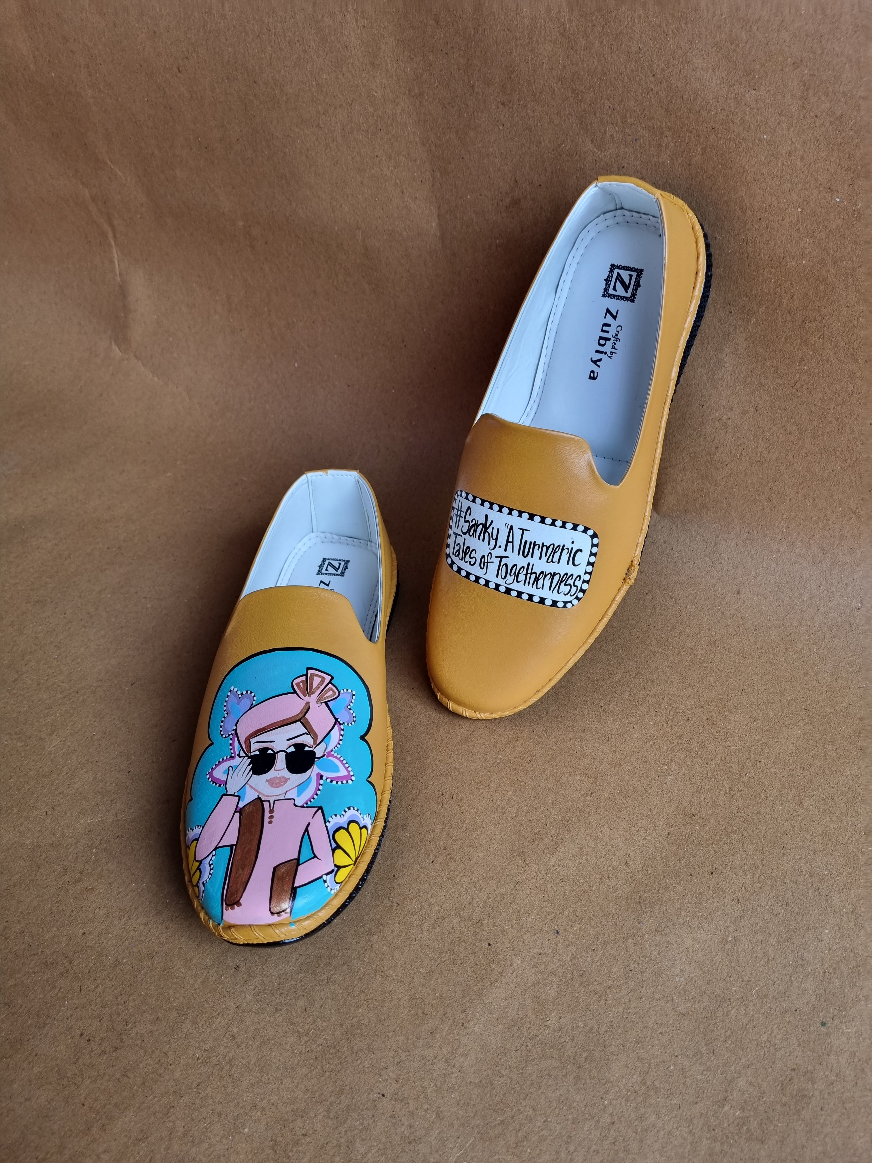 mens mustard swag dulha mojris