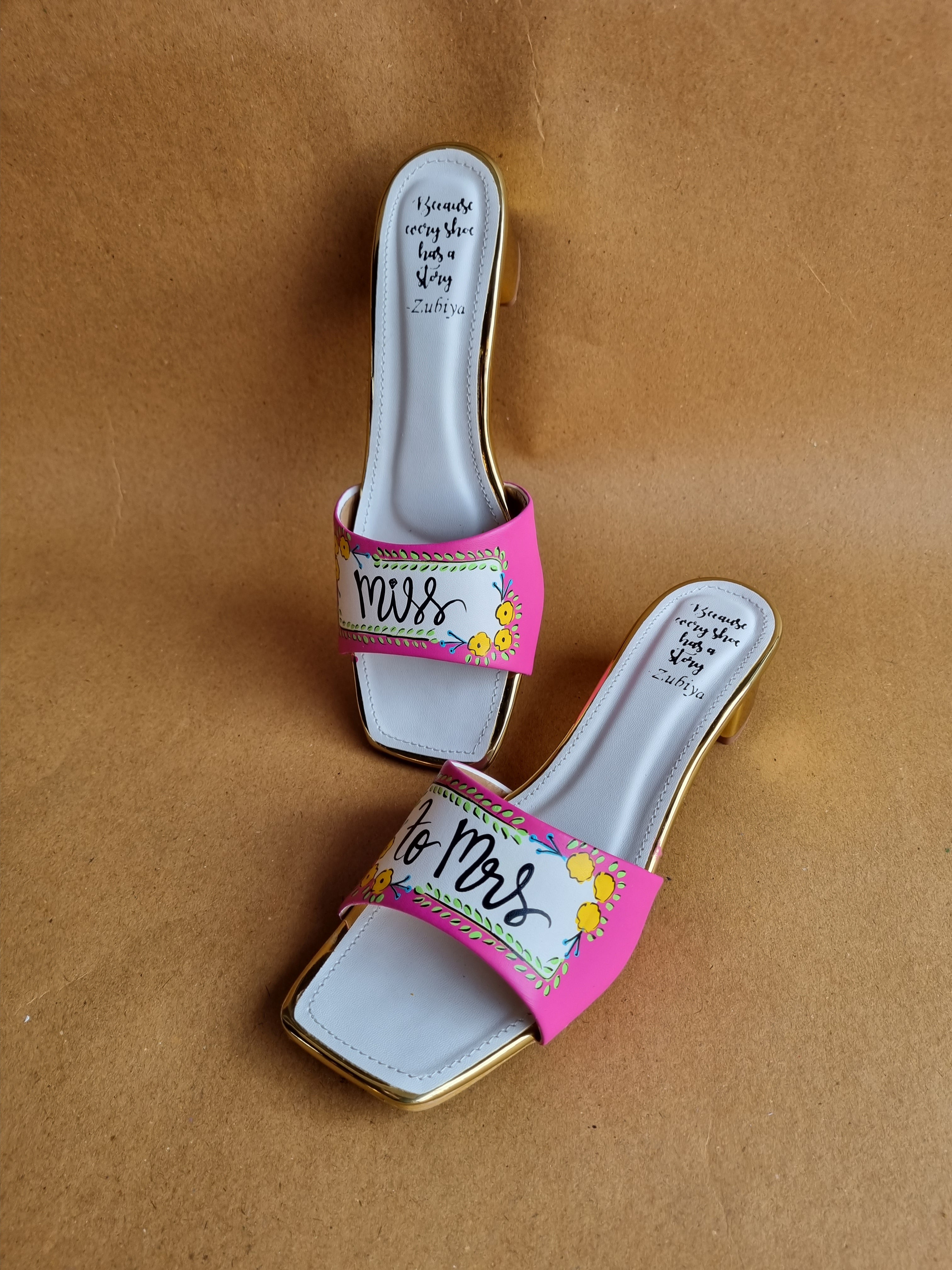 Miss to Mrs. Bride Heels