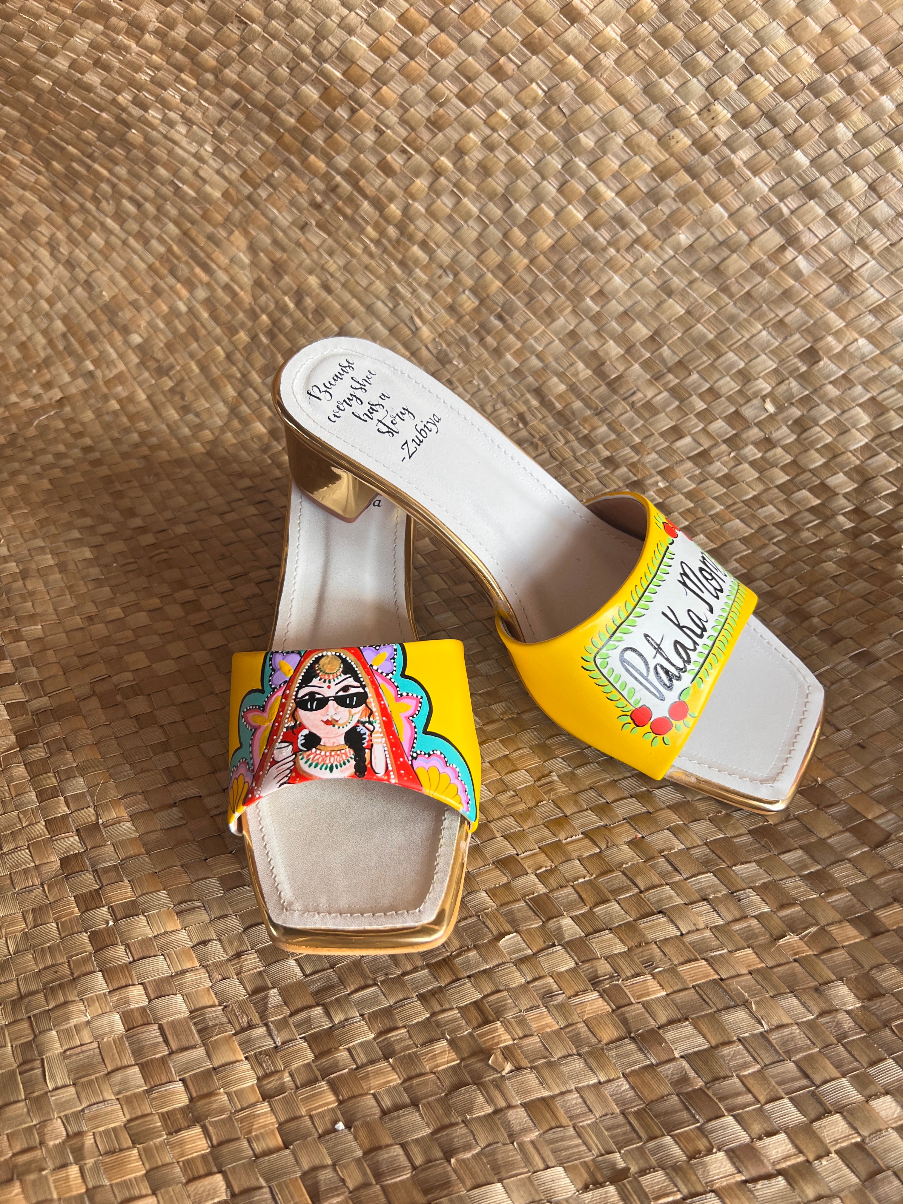 Pataka mom Artwork Heels