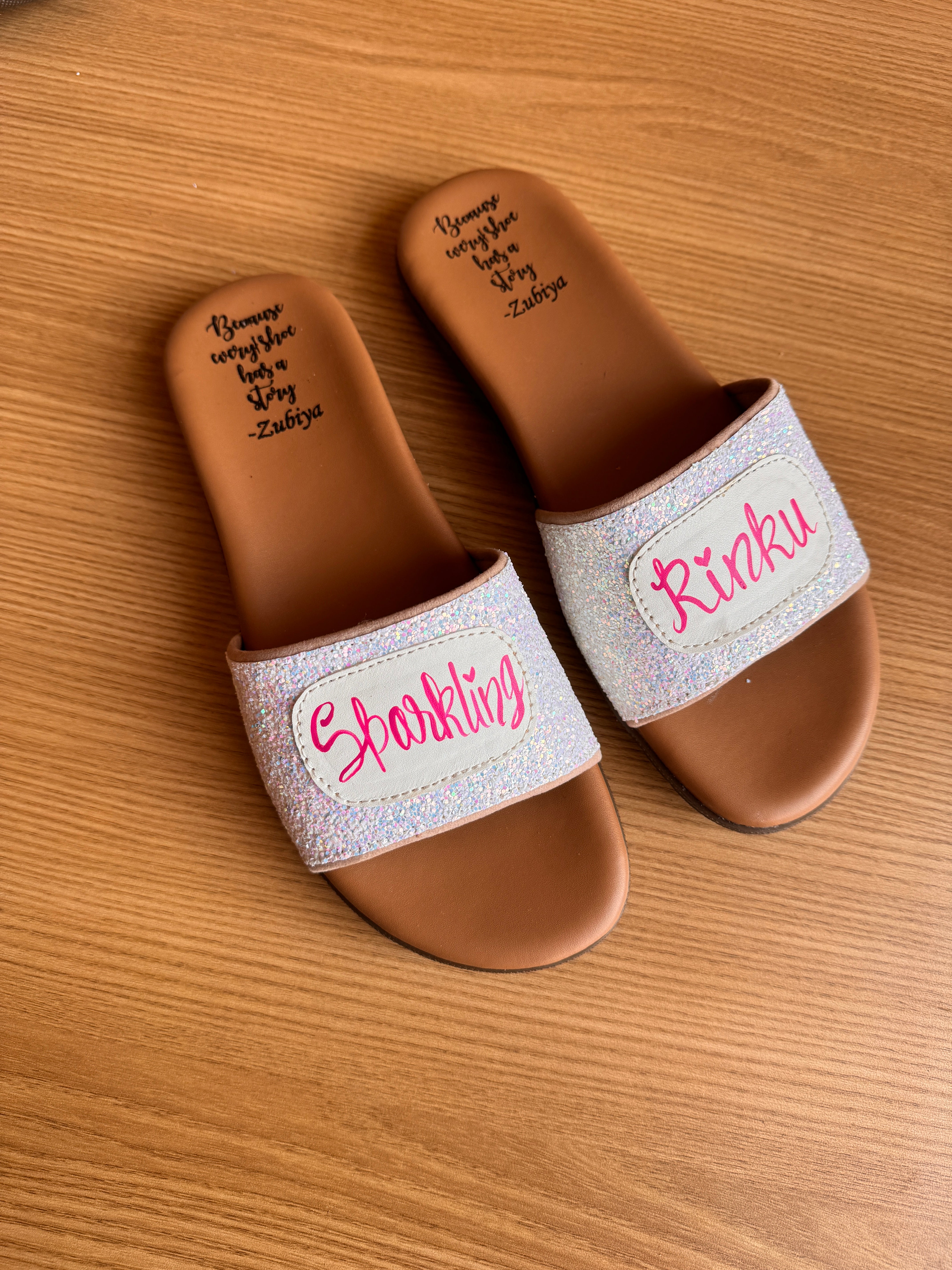 Name sliders Customisation in bulk