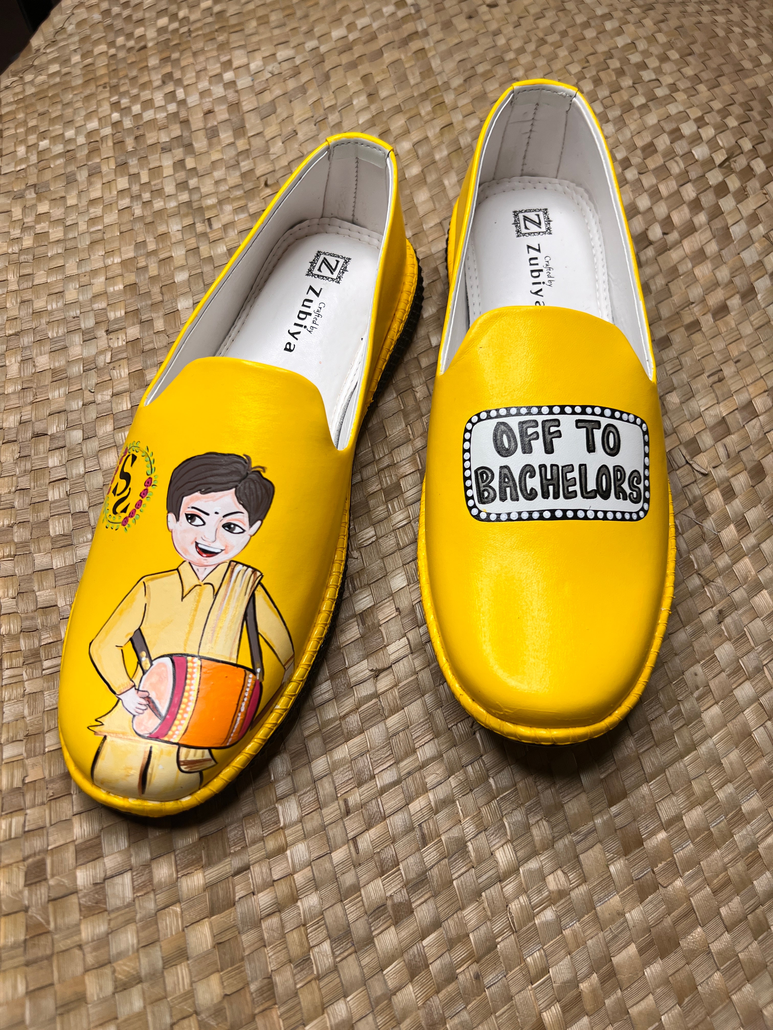 Off to bachelors mojris