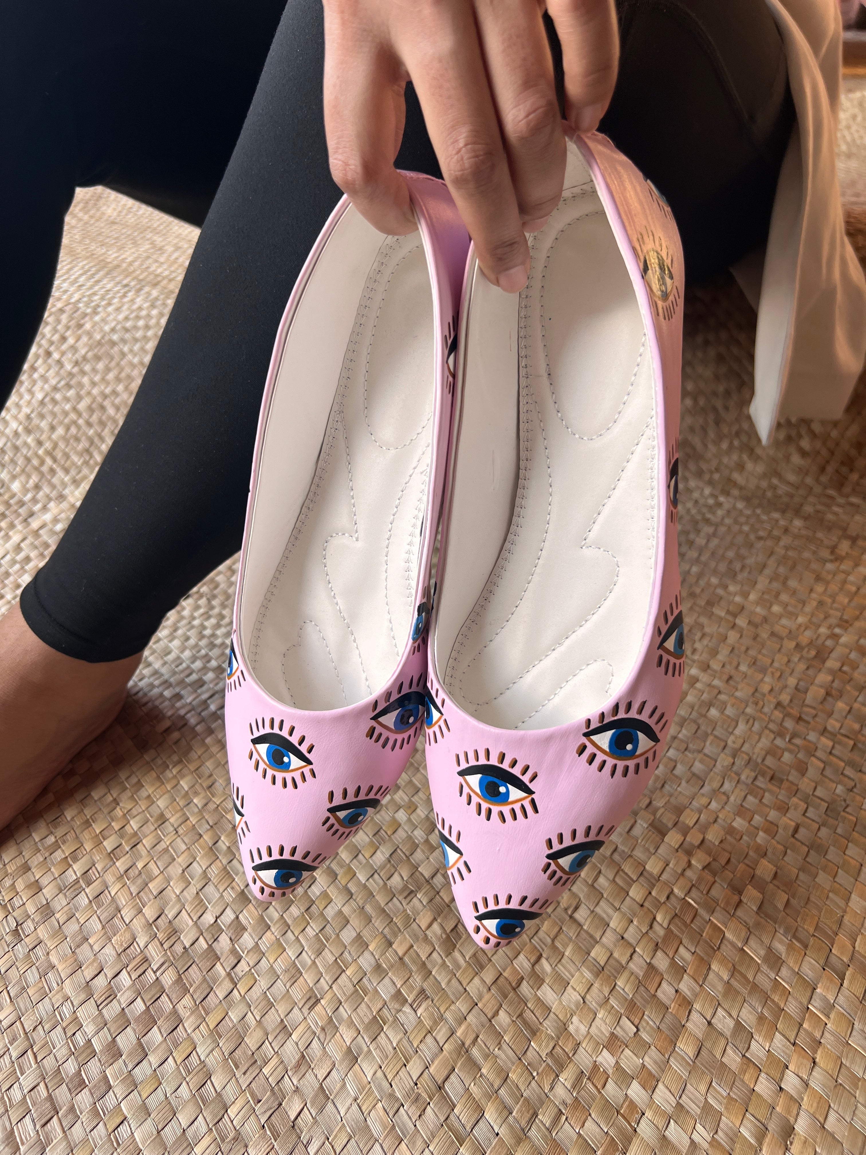 Evil eyea  ballerinas