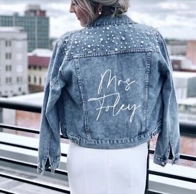 Mrs. NAME* Denim jacket