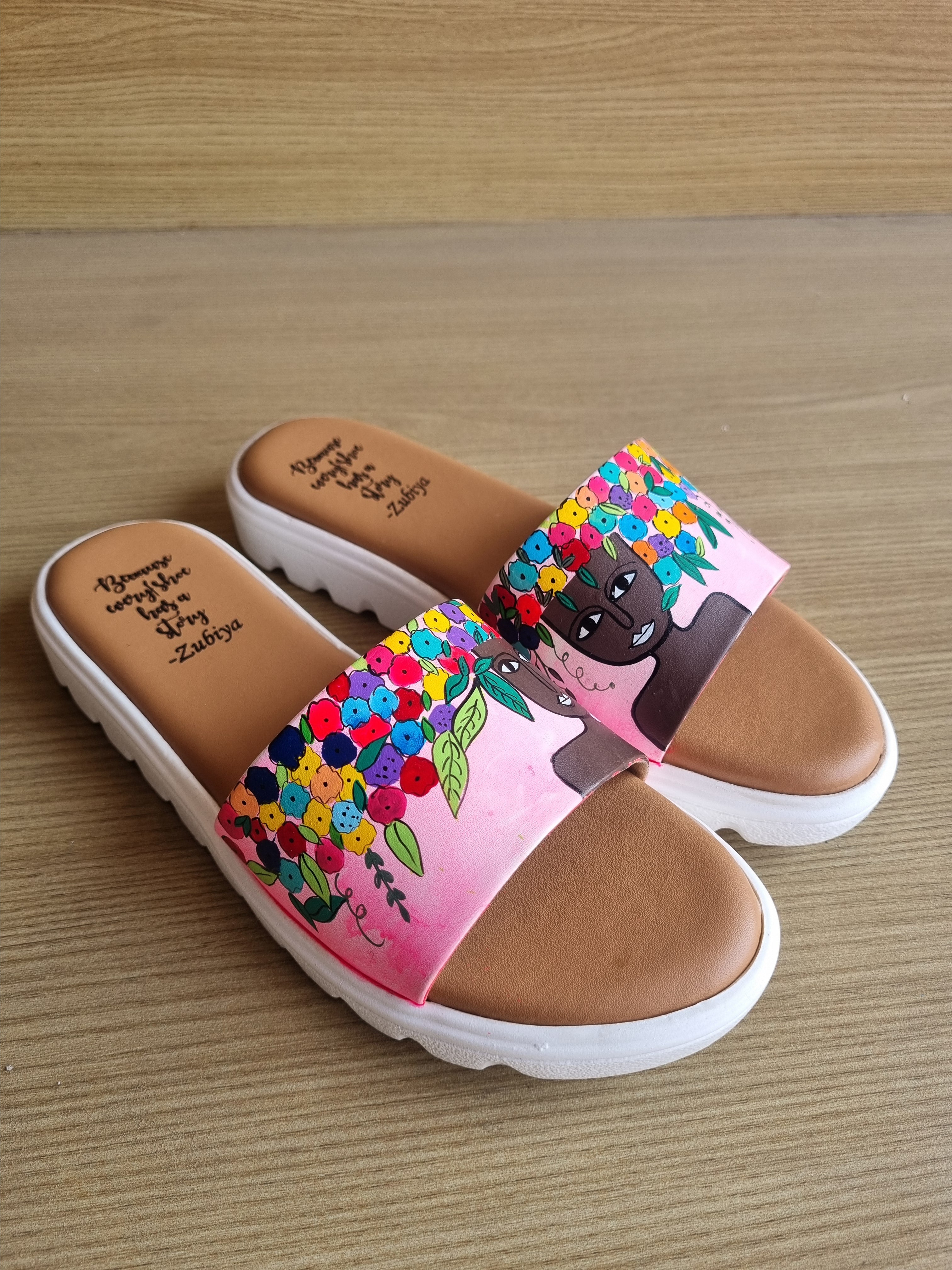 Floral women slides