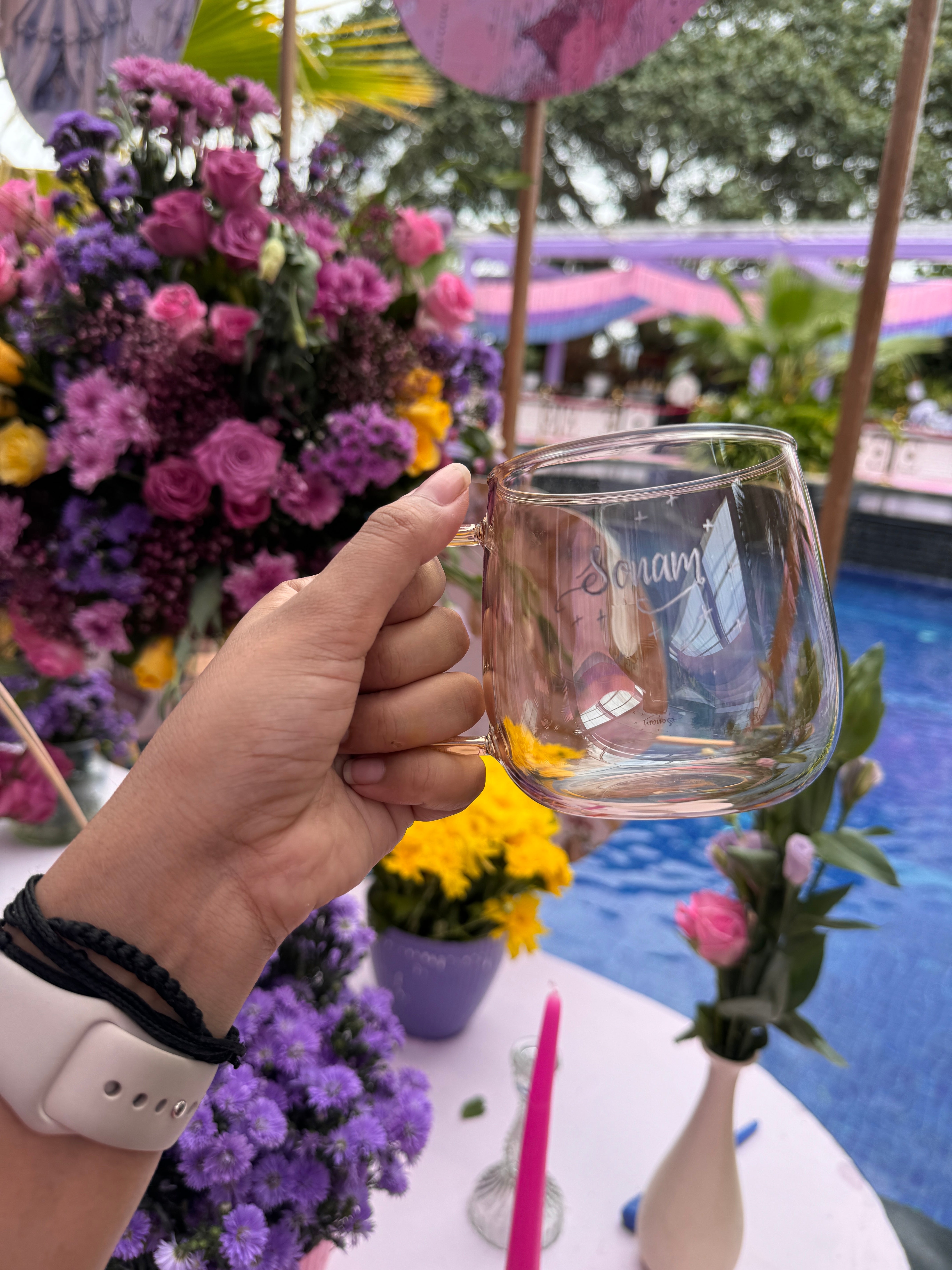 Engraved coffee mug(microwave safe)