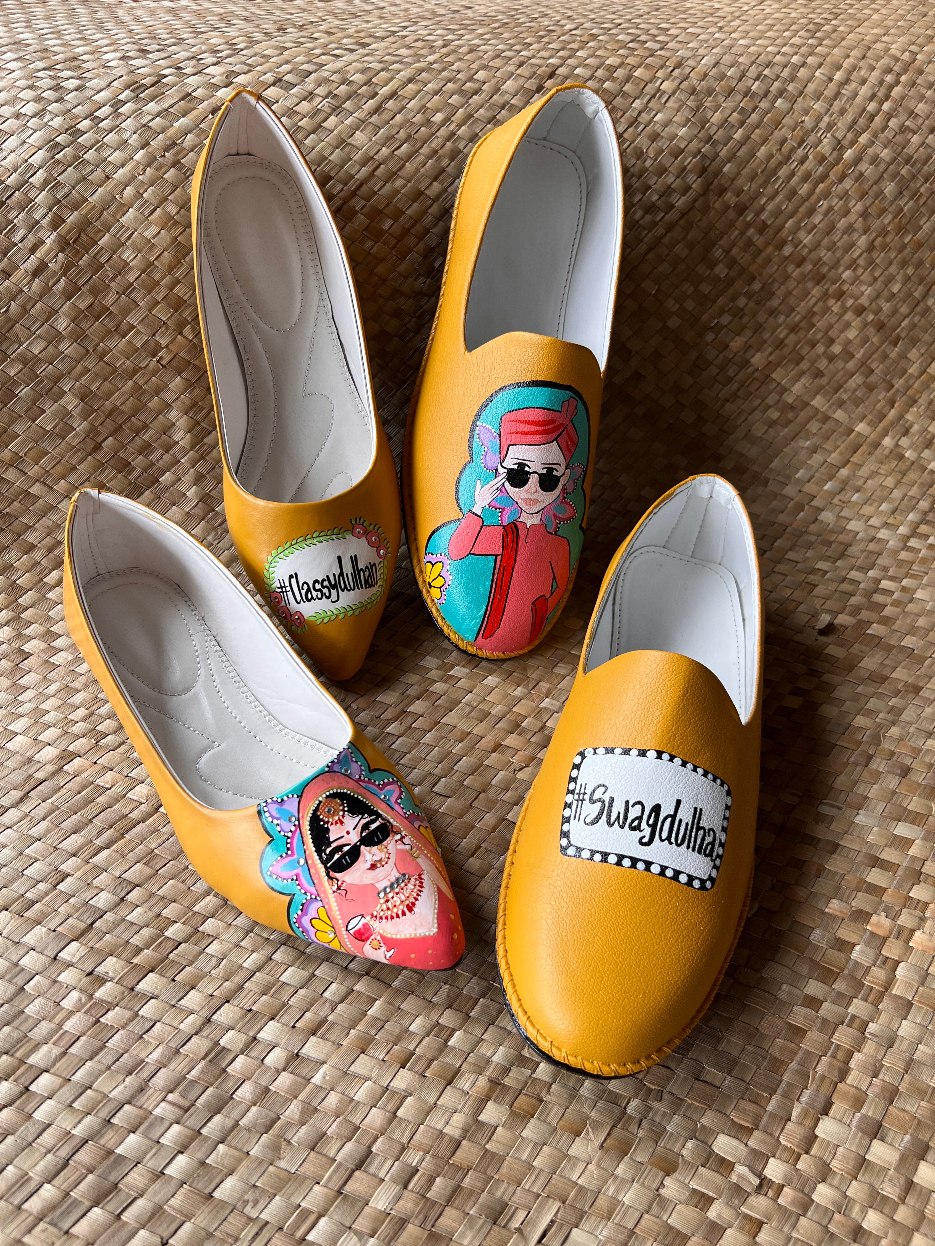 Mustard boss juttis couple combo