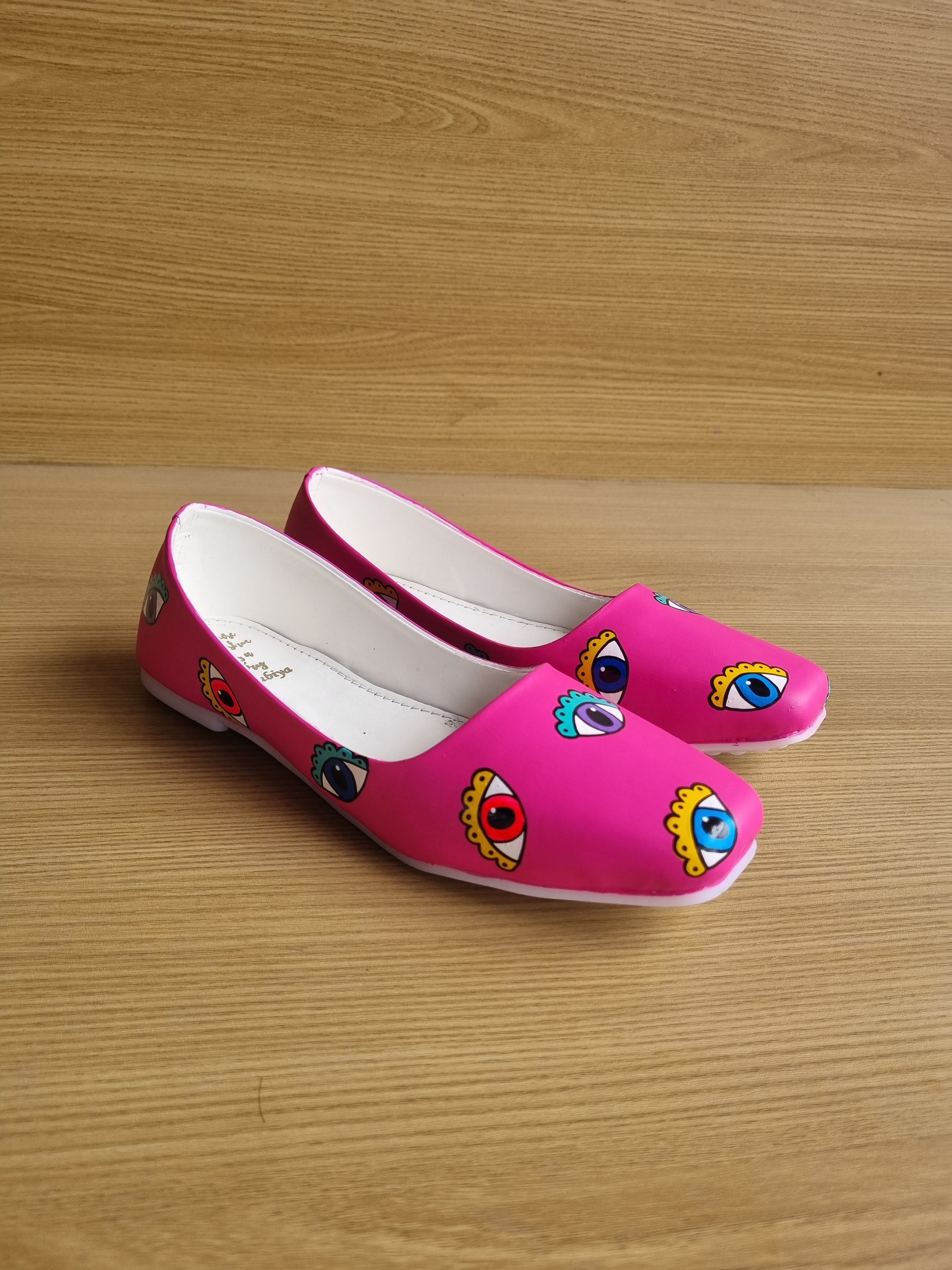 Pink evil eye bellies