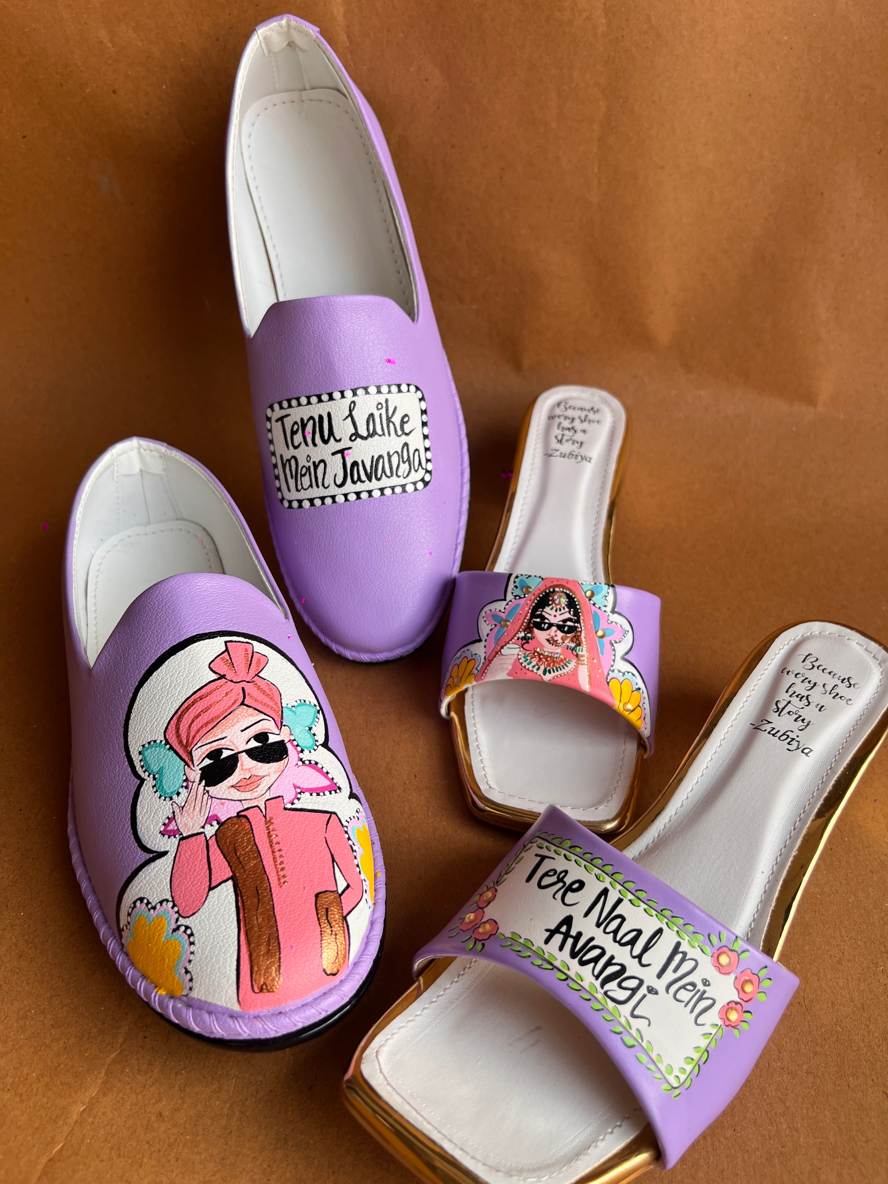 Lavender swag couple combo