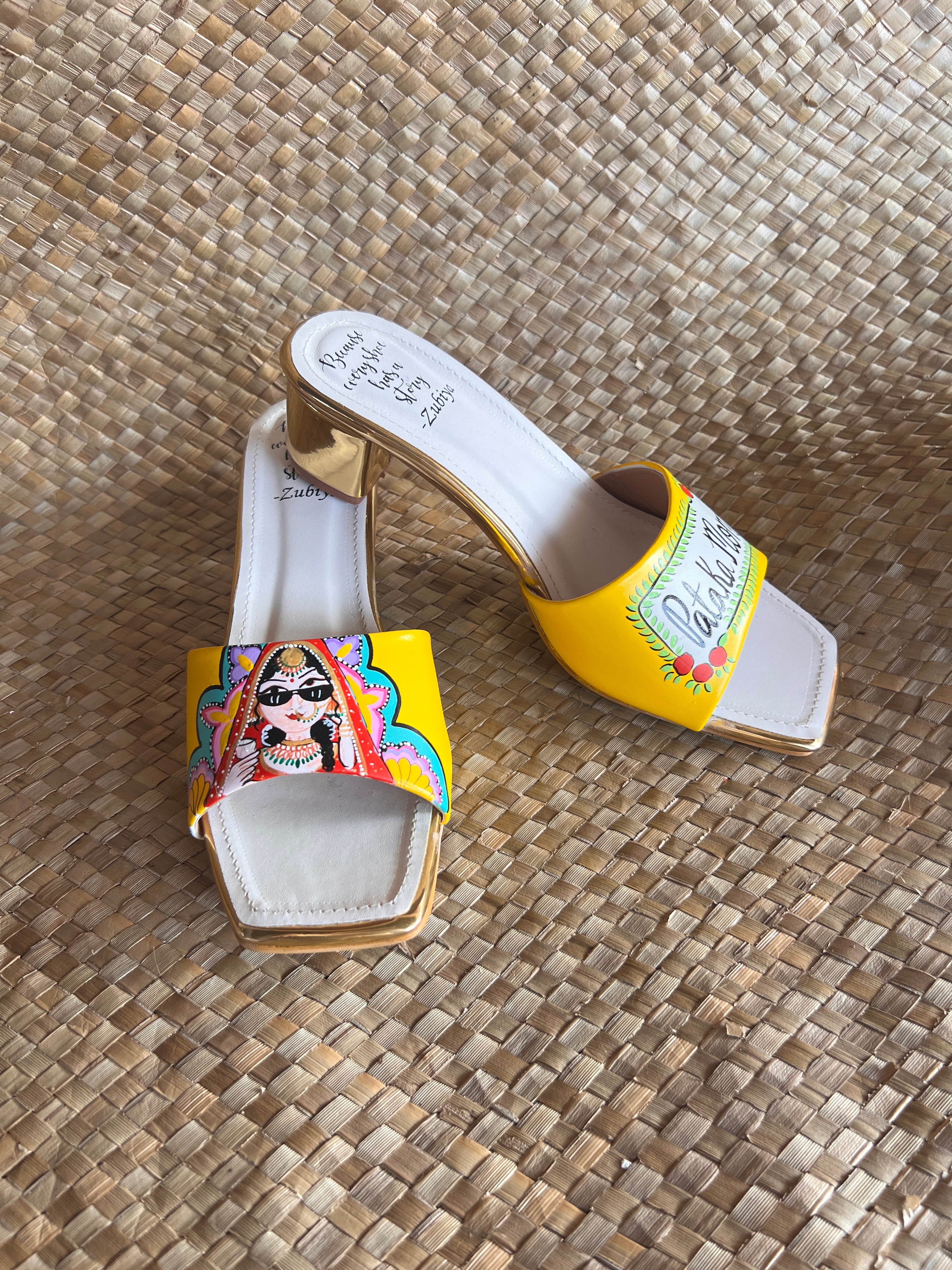 Pataka mom Artwork Heels