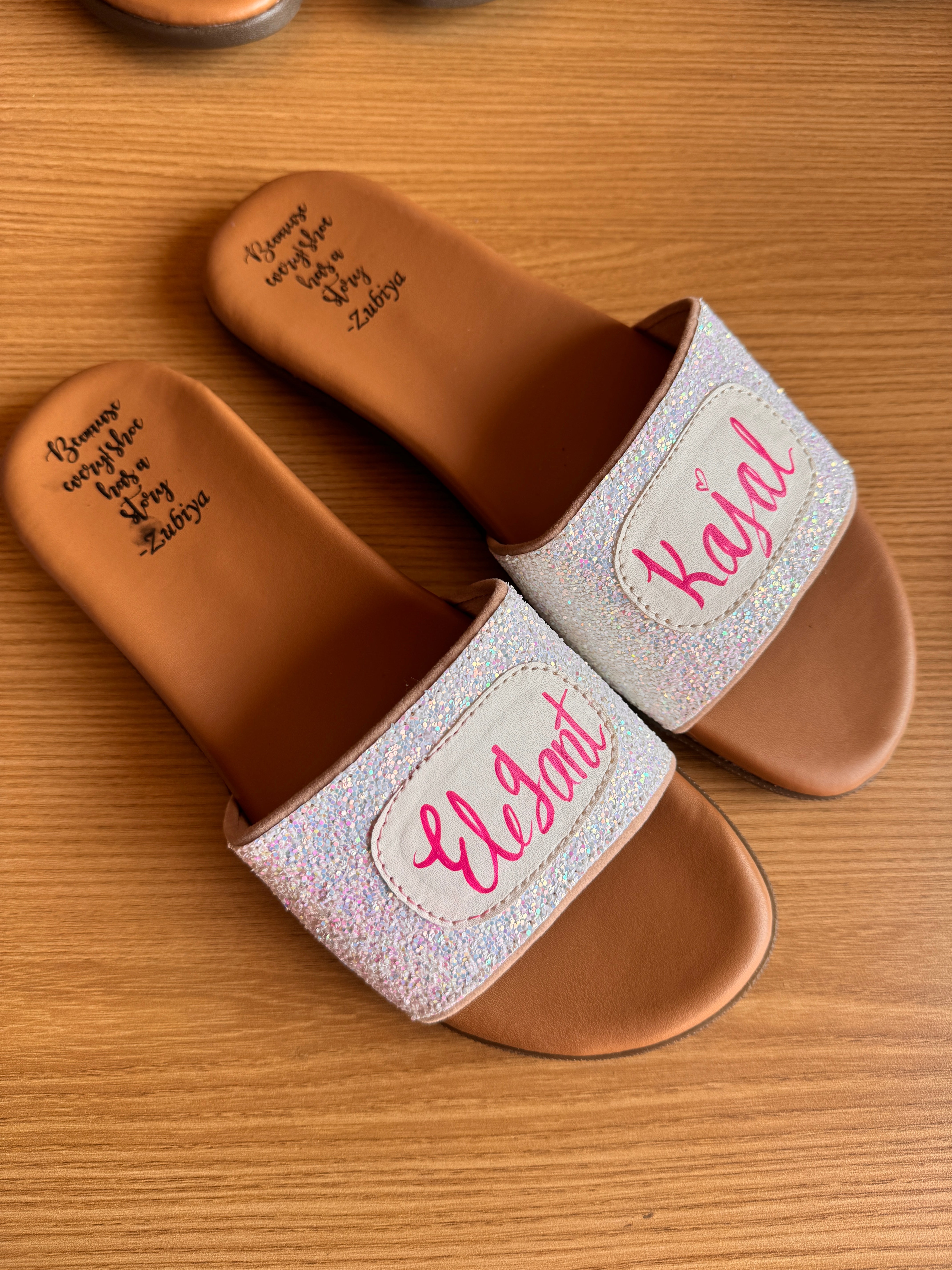 Name sliders Customisation in bulk