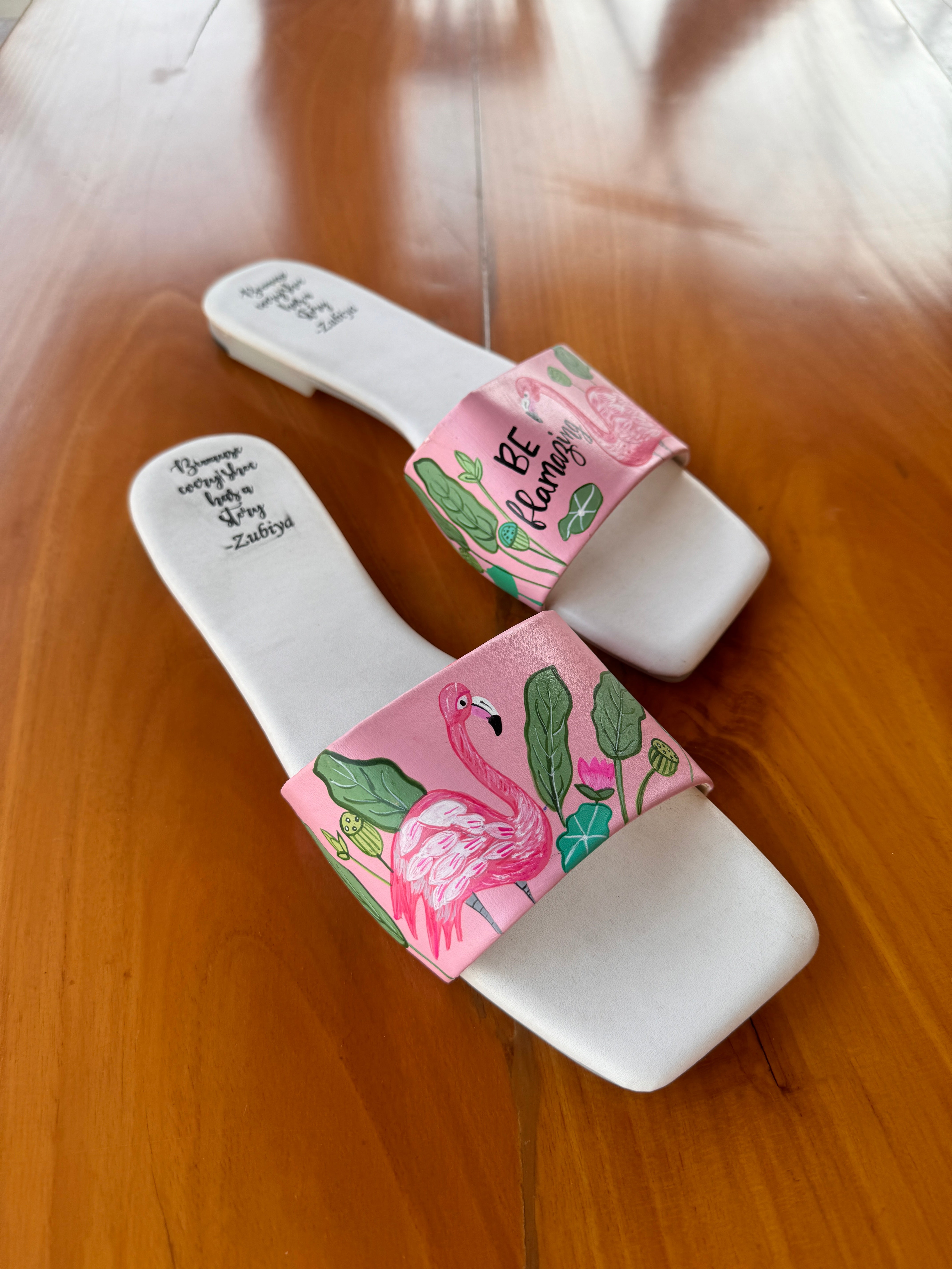 Flamingo slides