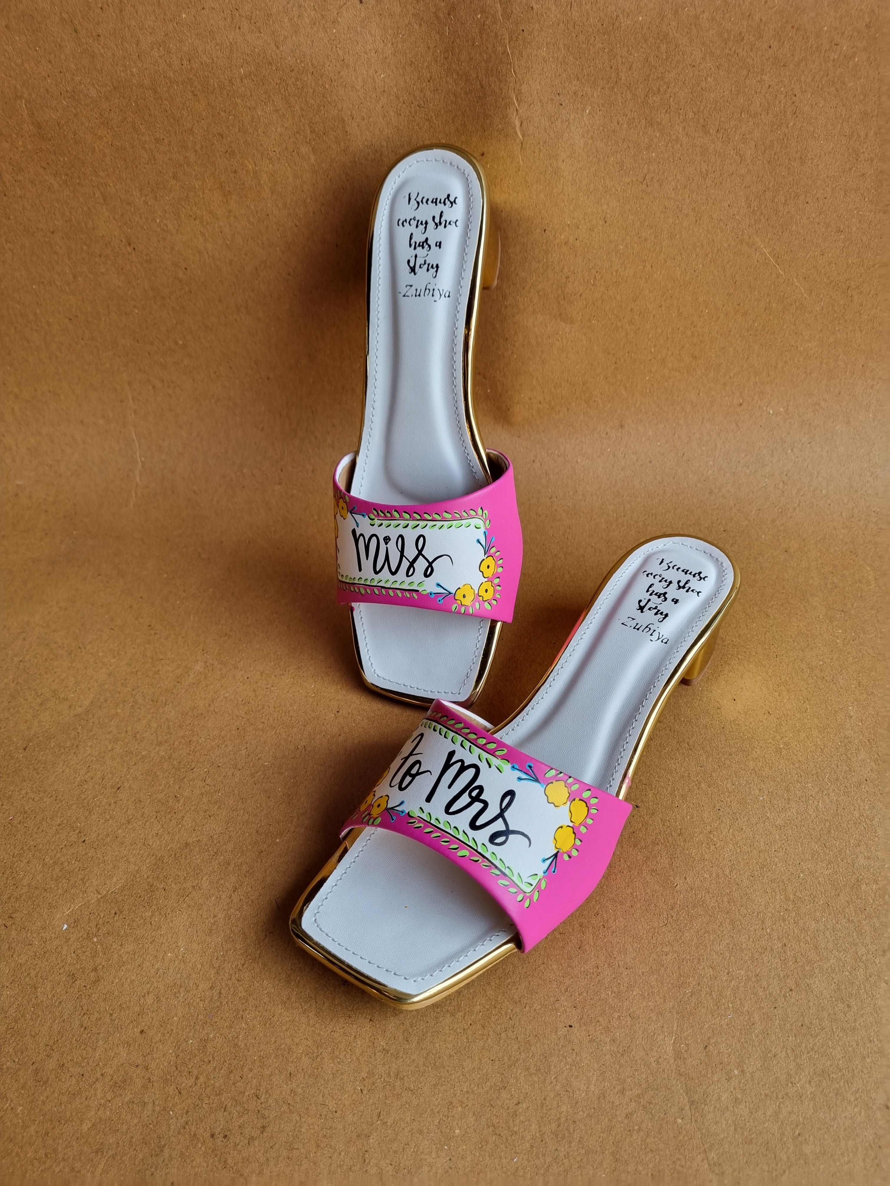 Miss to Mrs. Bride Heels