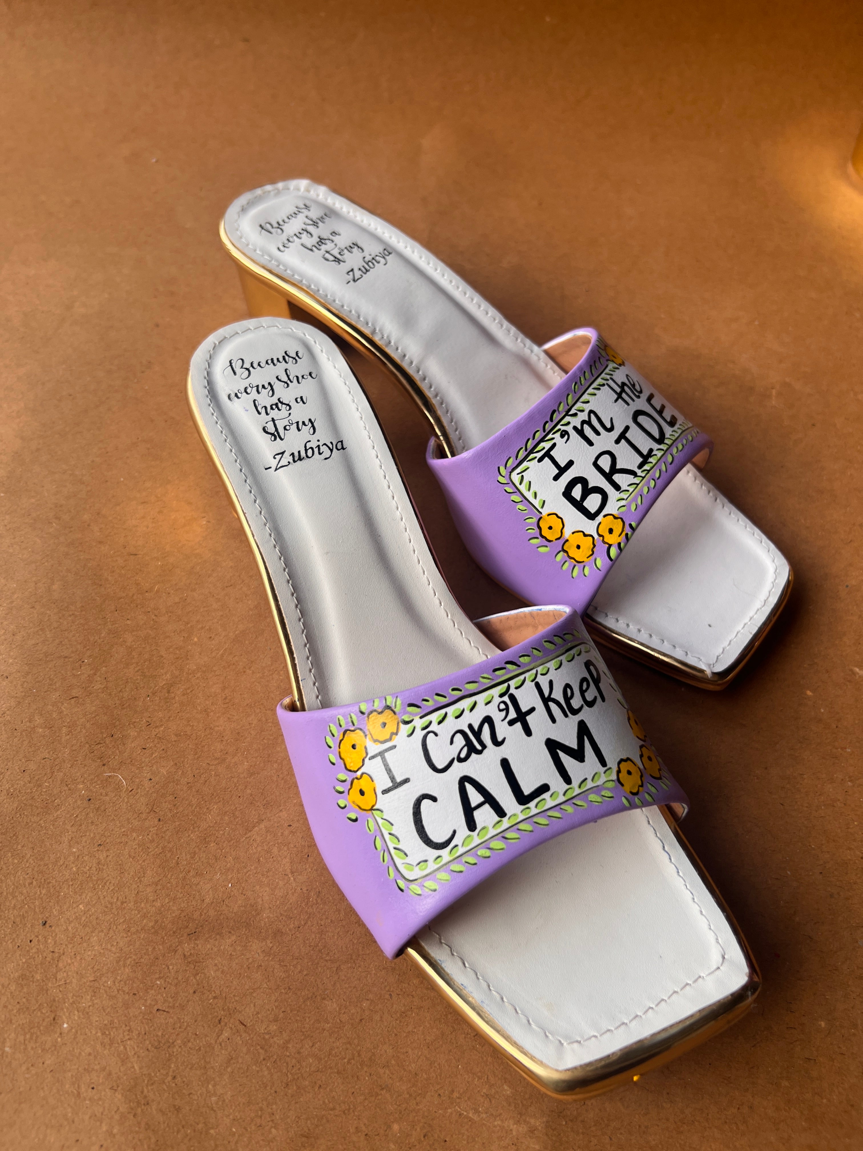 I cant keep calm kitten Heels